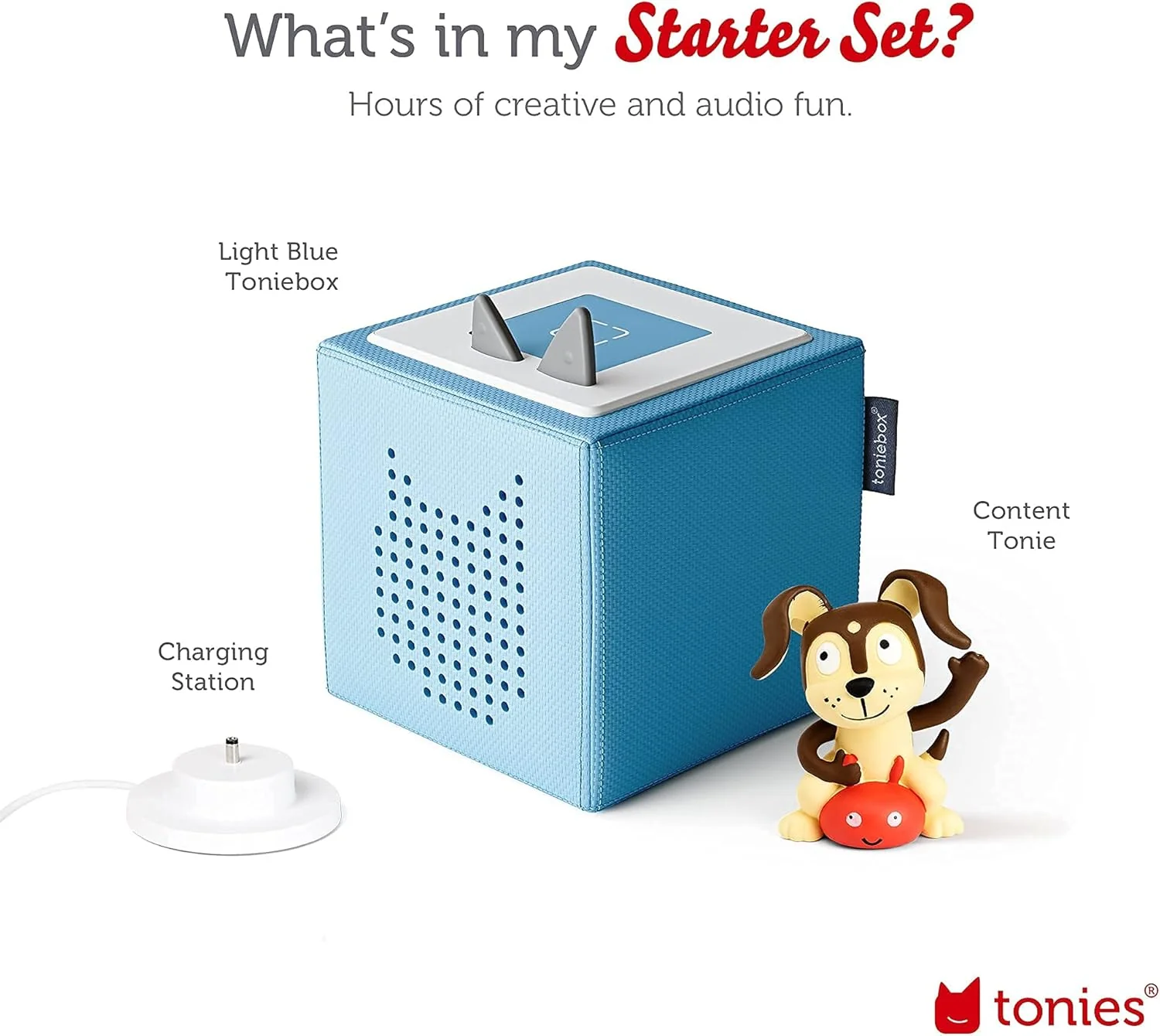 1 Audio Player Starter Set with Playtime Elsa - Light Blue - Image 2