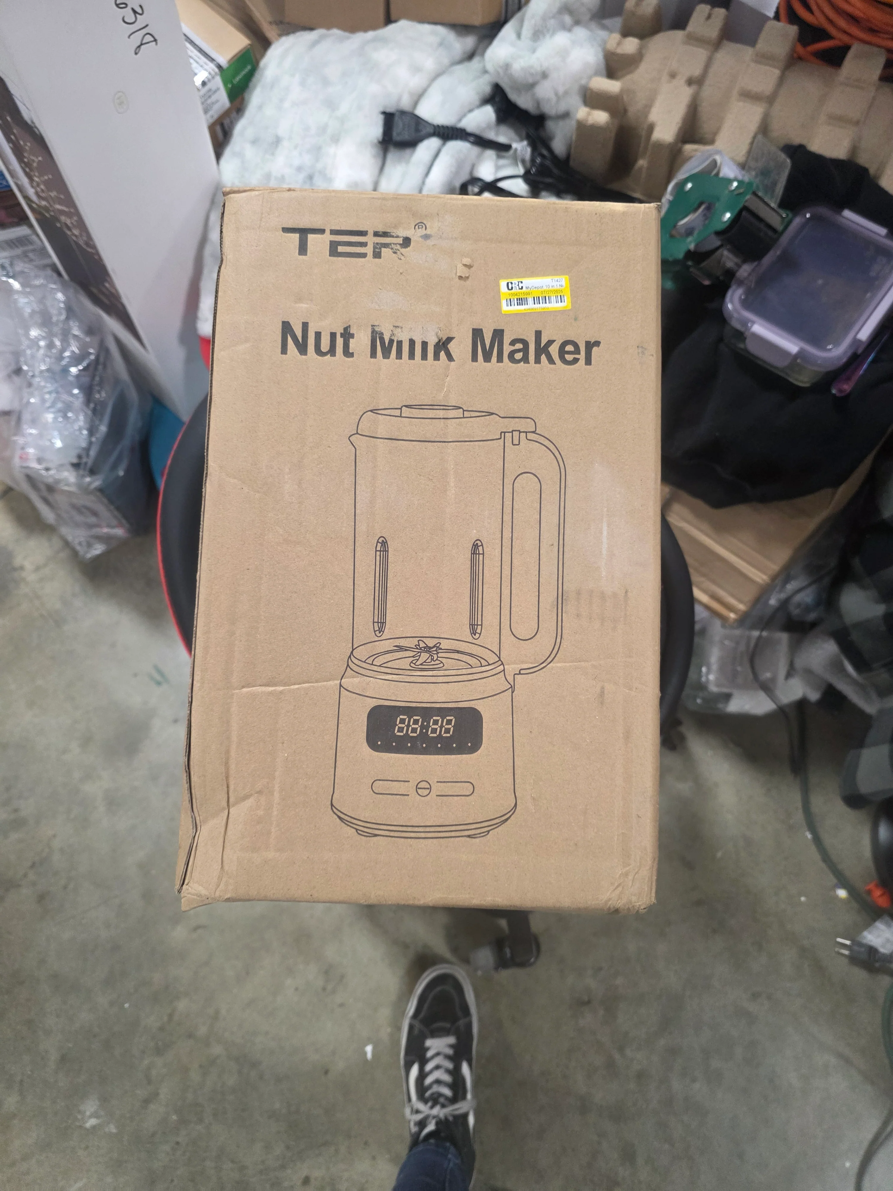 10 in 1 Nut Milk Maker with Preset Auto-Clean, Boil Water, Keep Warm - Image 3