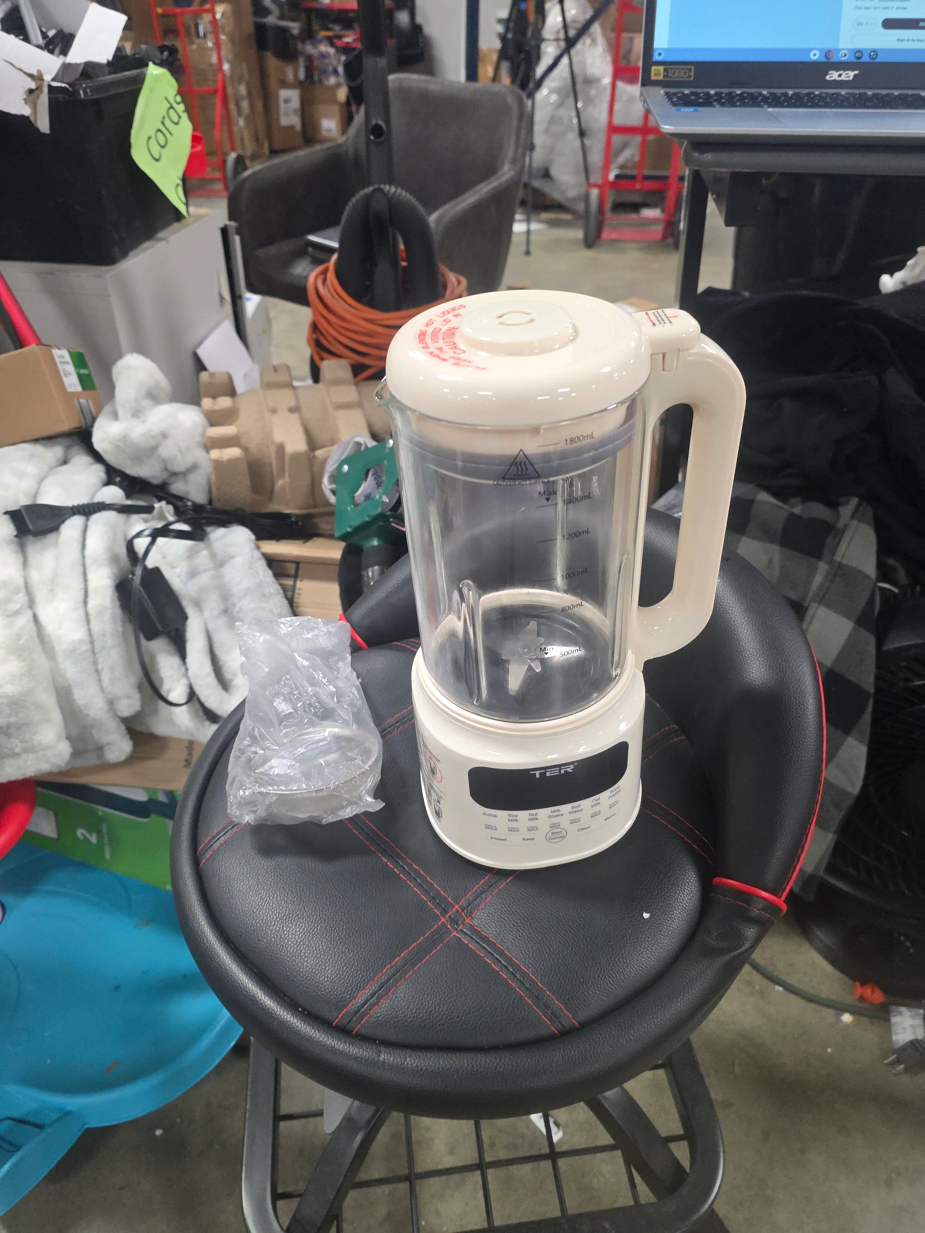 10 in 1 Nut Milk Maker with Preset Auto-Clean, Boil Water, Keep Warm - Image 4