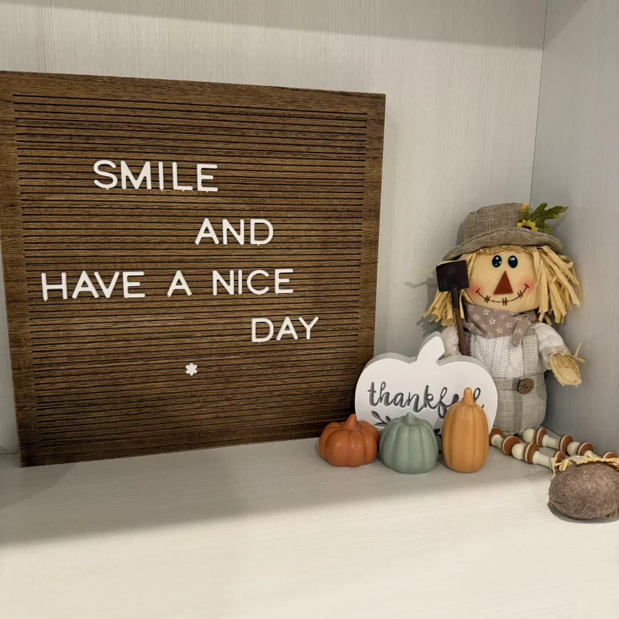 Wood Letter Board Brown - Image 3