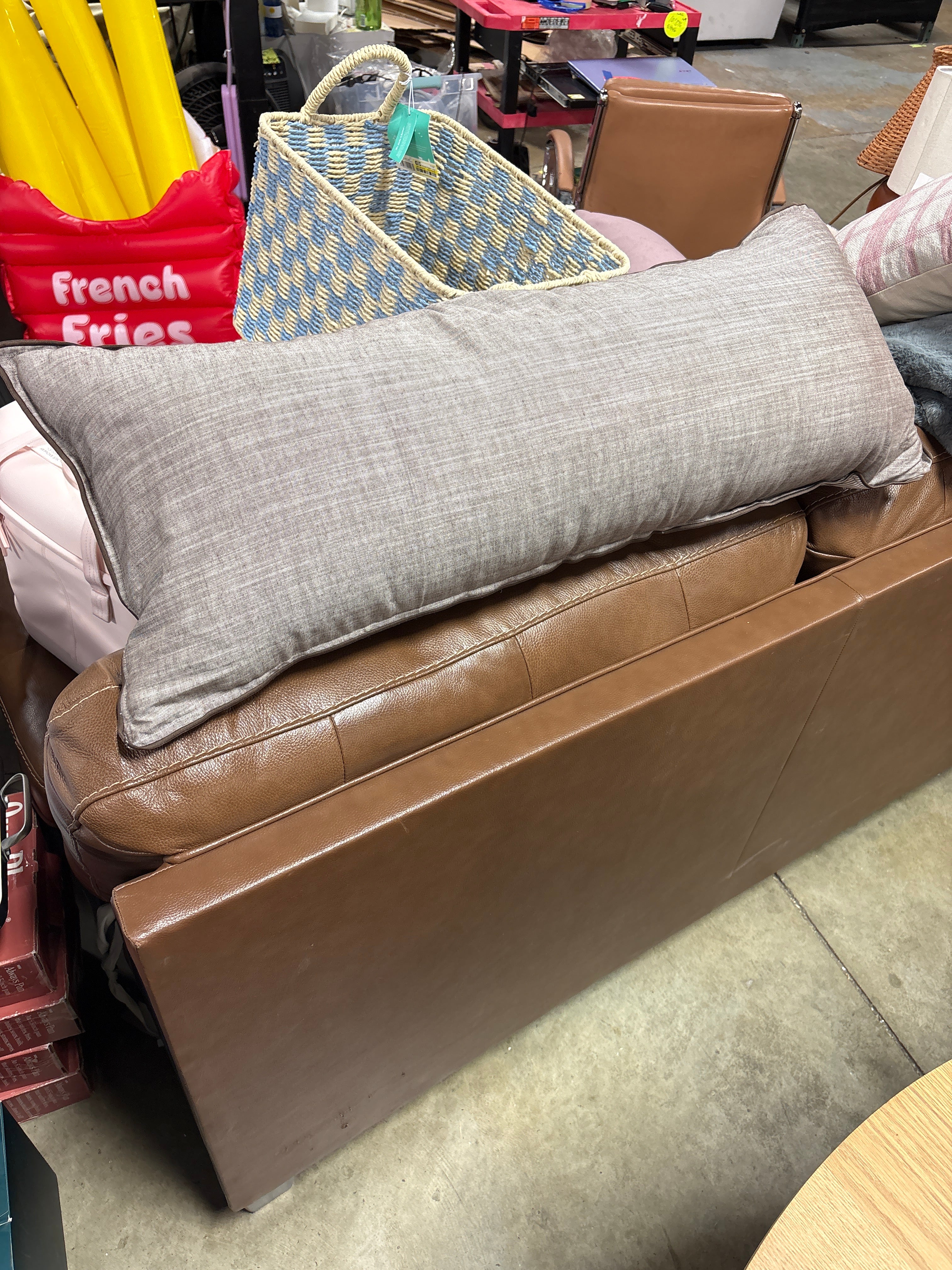 14"x36" Oblong Throw Pillow Brown - Hearth & Hand™ with Magnolia SHOWROOM ITEM - Image 2