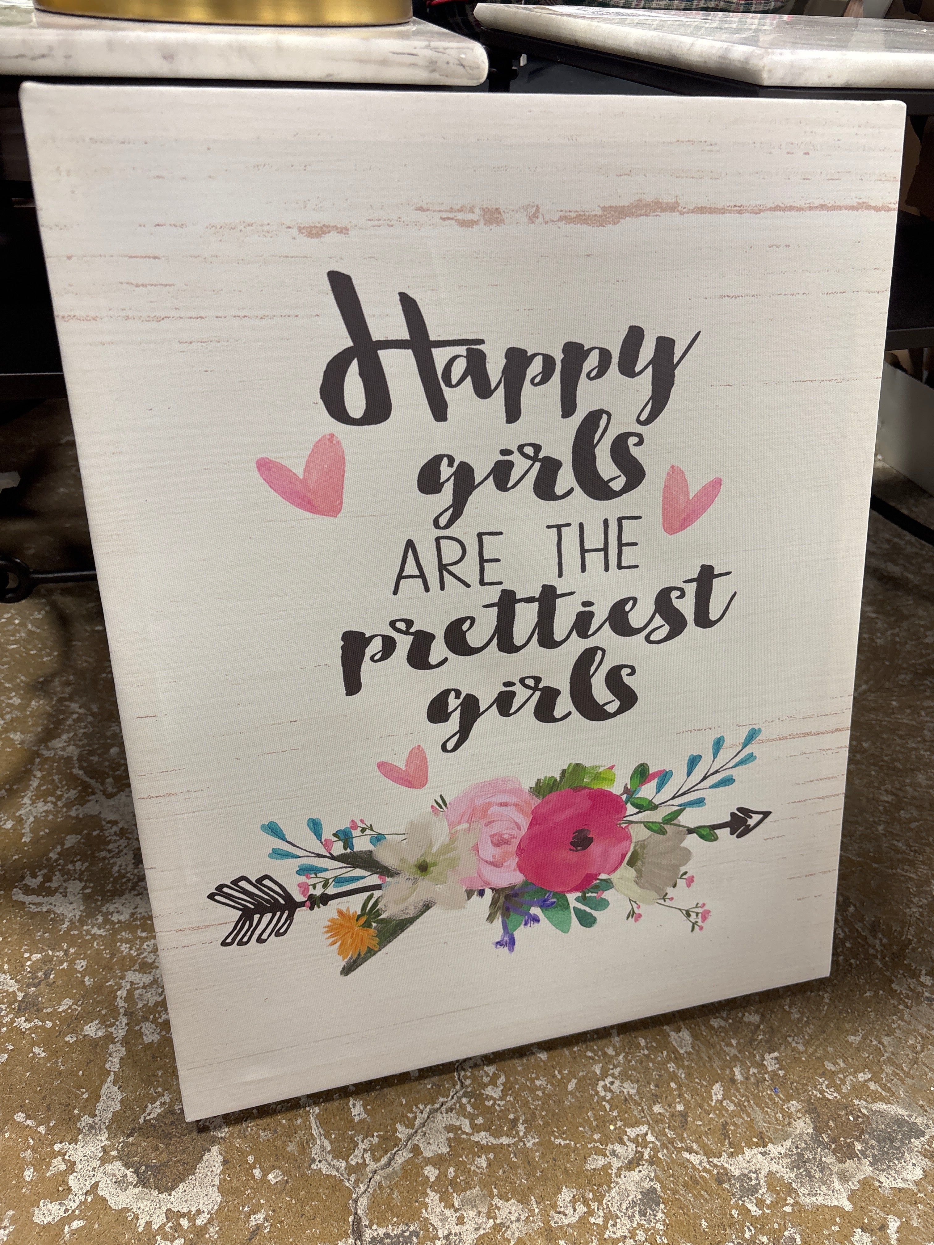 16x20" Happy Girls Wrapped Canvas SHOWROOM ITEM - Image 2
