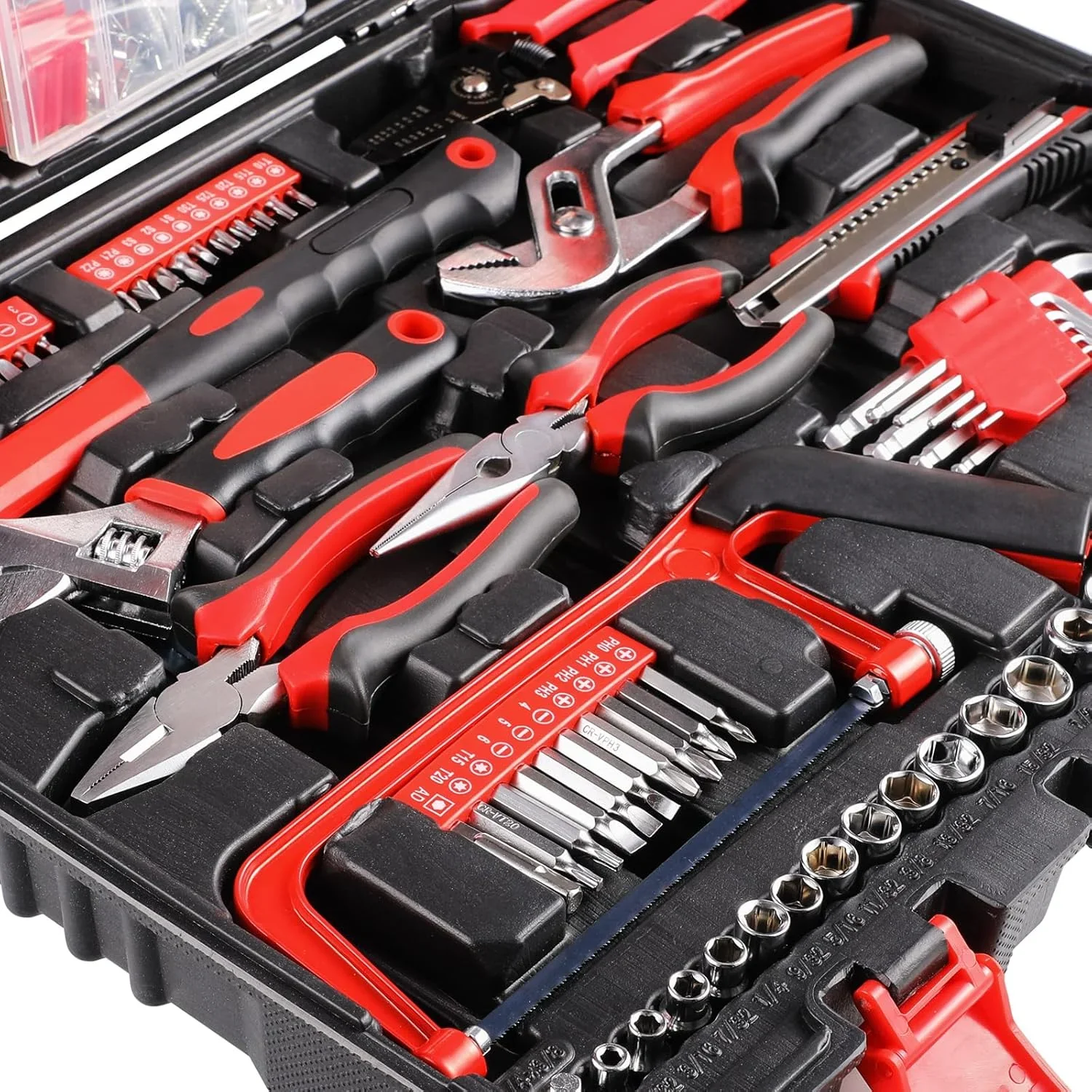 198 Piece Tool Set, Hand Tool Kit - Image 4