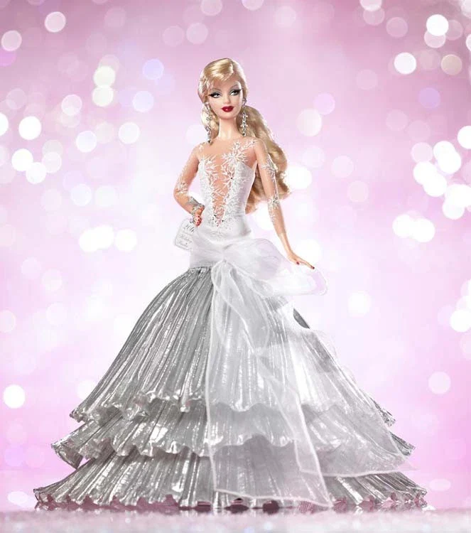 Holiday Barbie Doll Barbie Collector Series Mattel - Image 3