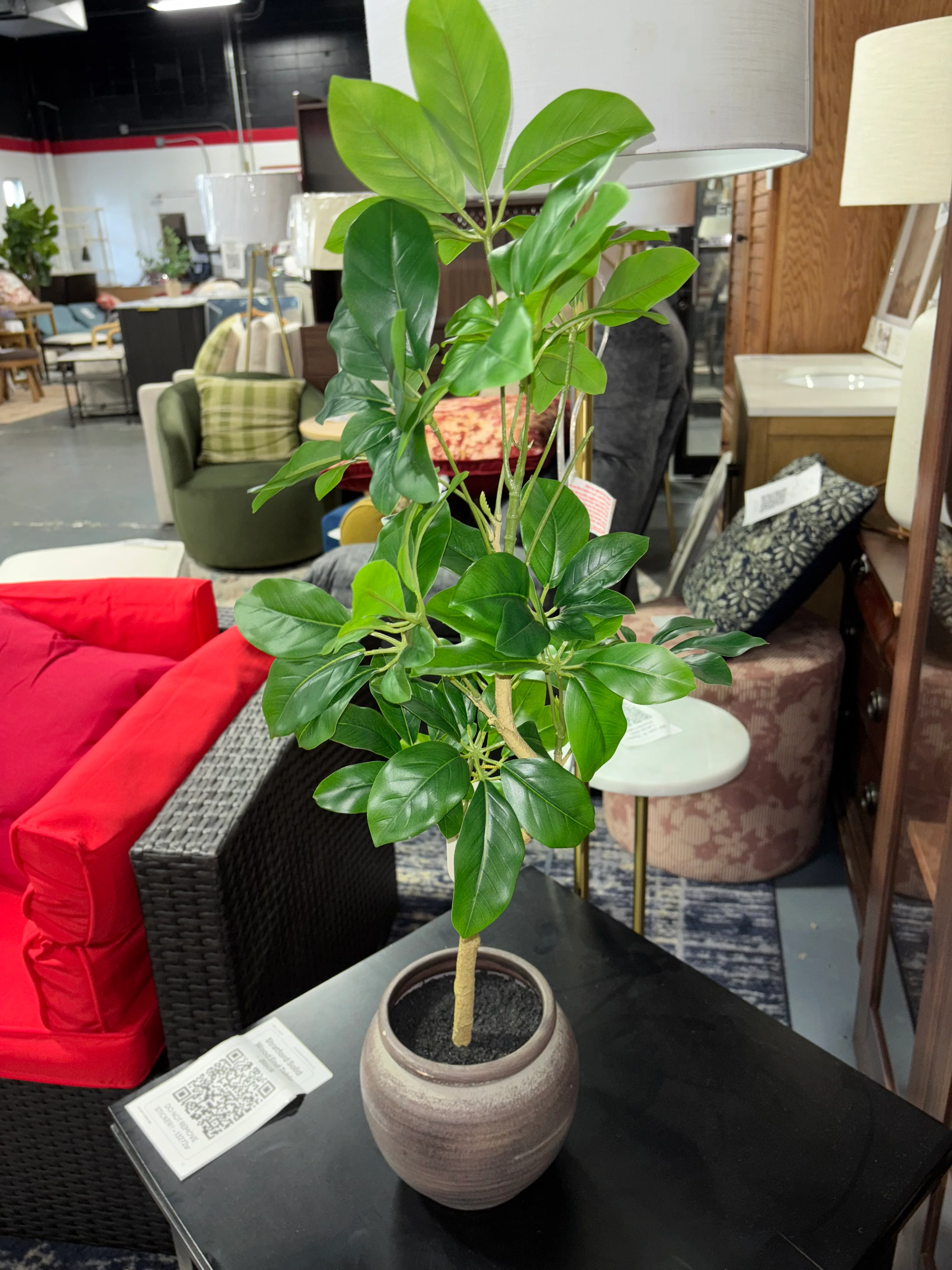 26" Mini Spade Leaf Tree SHOWROOM ITEM - Image 3