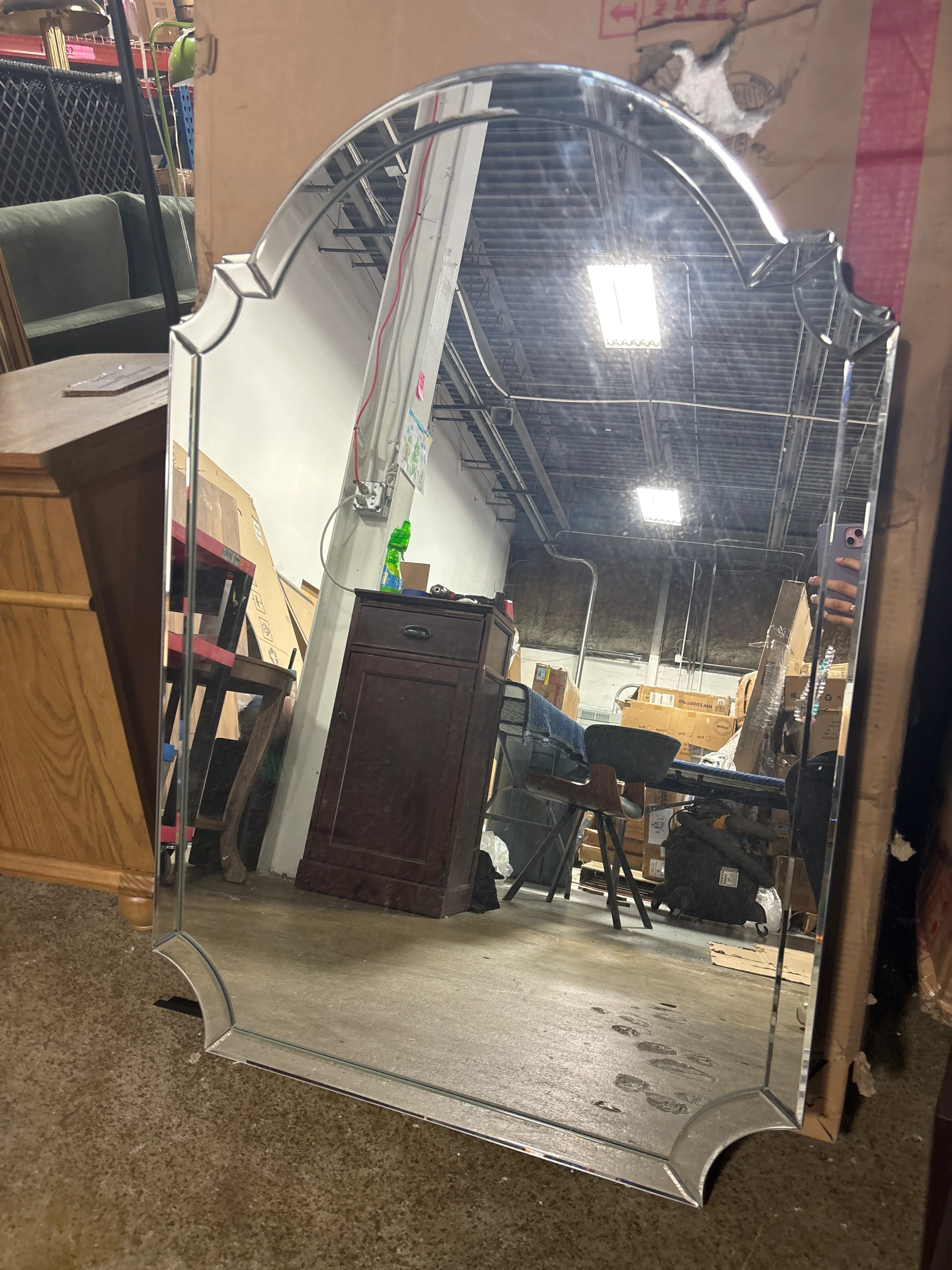 28"x40" Hovhannes Arch Mirror SHOWROOM ITEM - Image 3