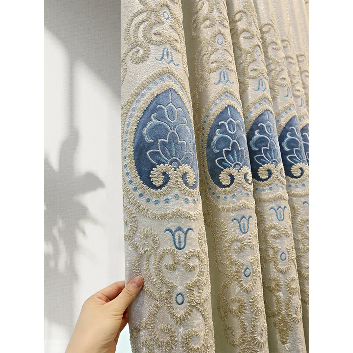 2Pcs European-Style Curtains - Luxury - Image 4