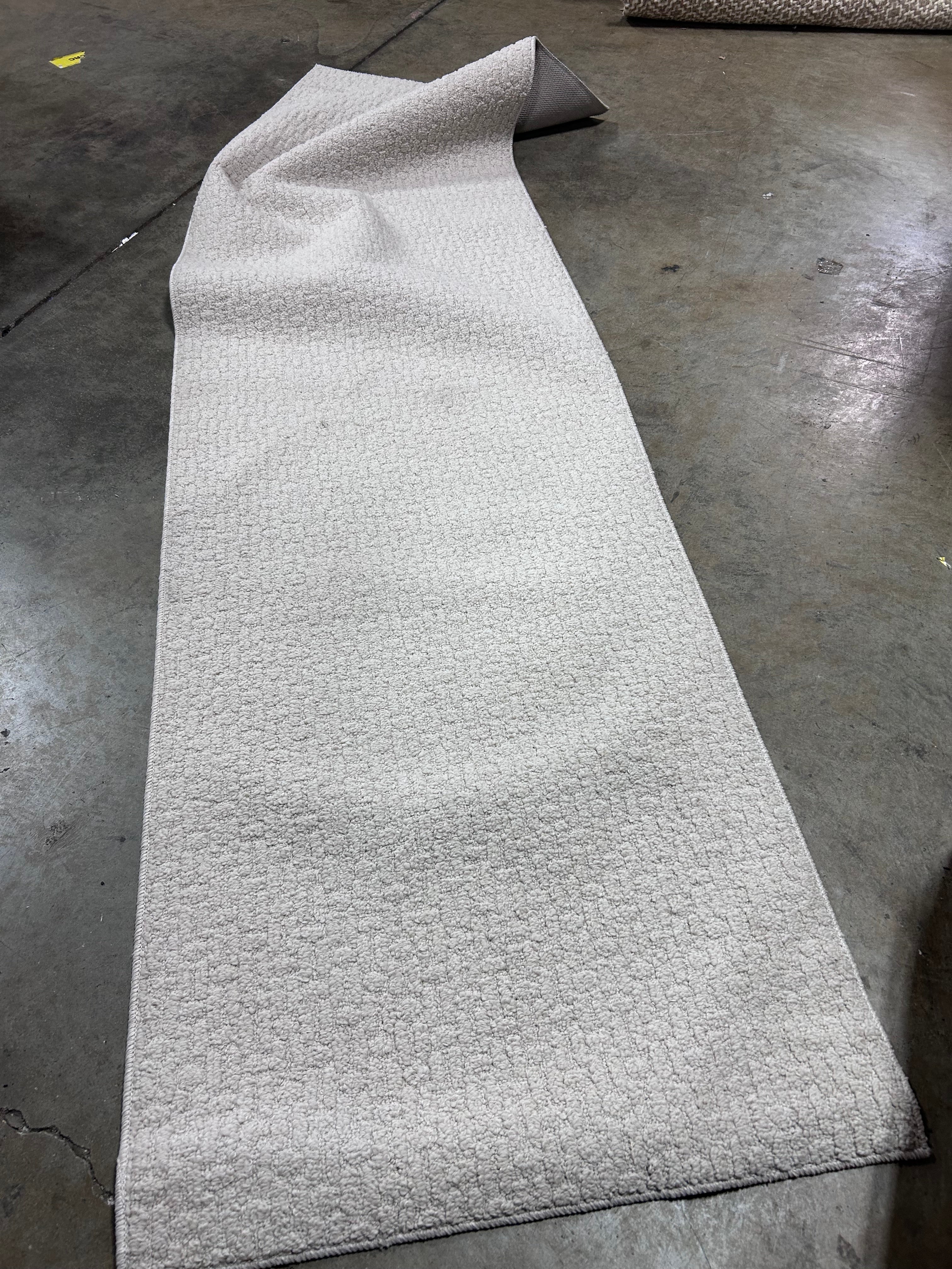 Washable Solid Machine Tufted Runner Rug Tan -2'x7' - Image 5