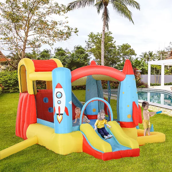 Kids Inflatable Bounce House Jumping Castle, Air Blower ONLY - Image 4