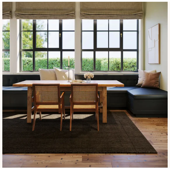 Crosby Solid Wool Rug 7' x 9' - Image 5