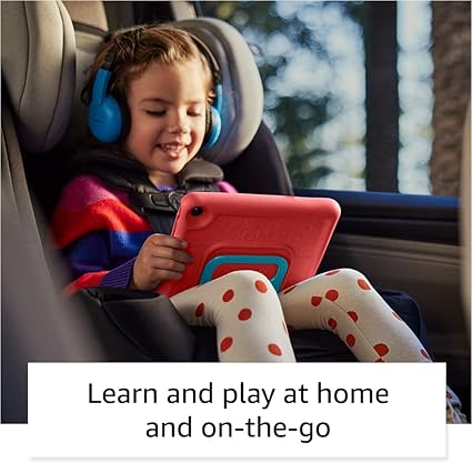 Amazon Fire 7 Kids Tablet, Blue - Image 2