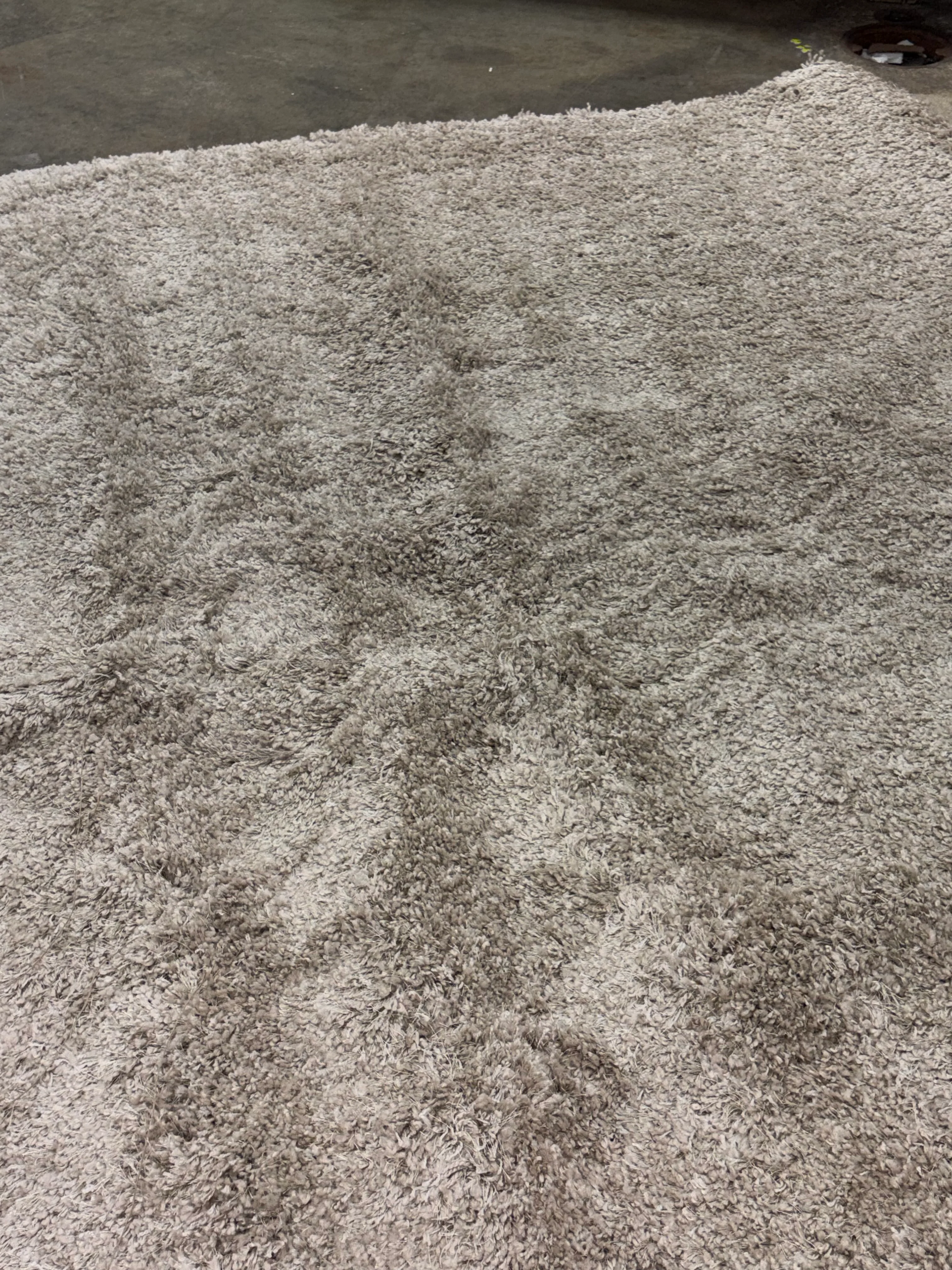 Solid Eyelash Woven Shag Rug Tan 7'1"X10' - Image 8