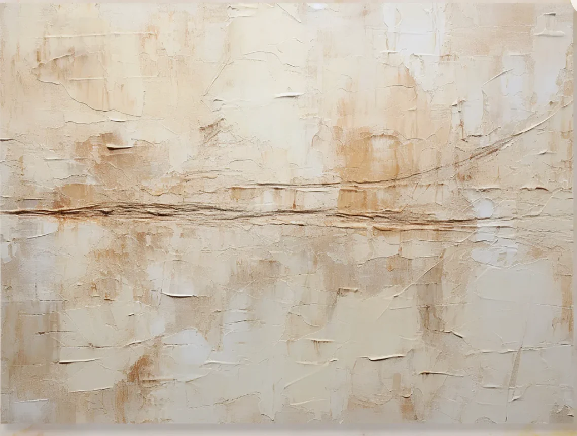 - Abstract Metal Wall Art Print SHOWROOM ITEM