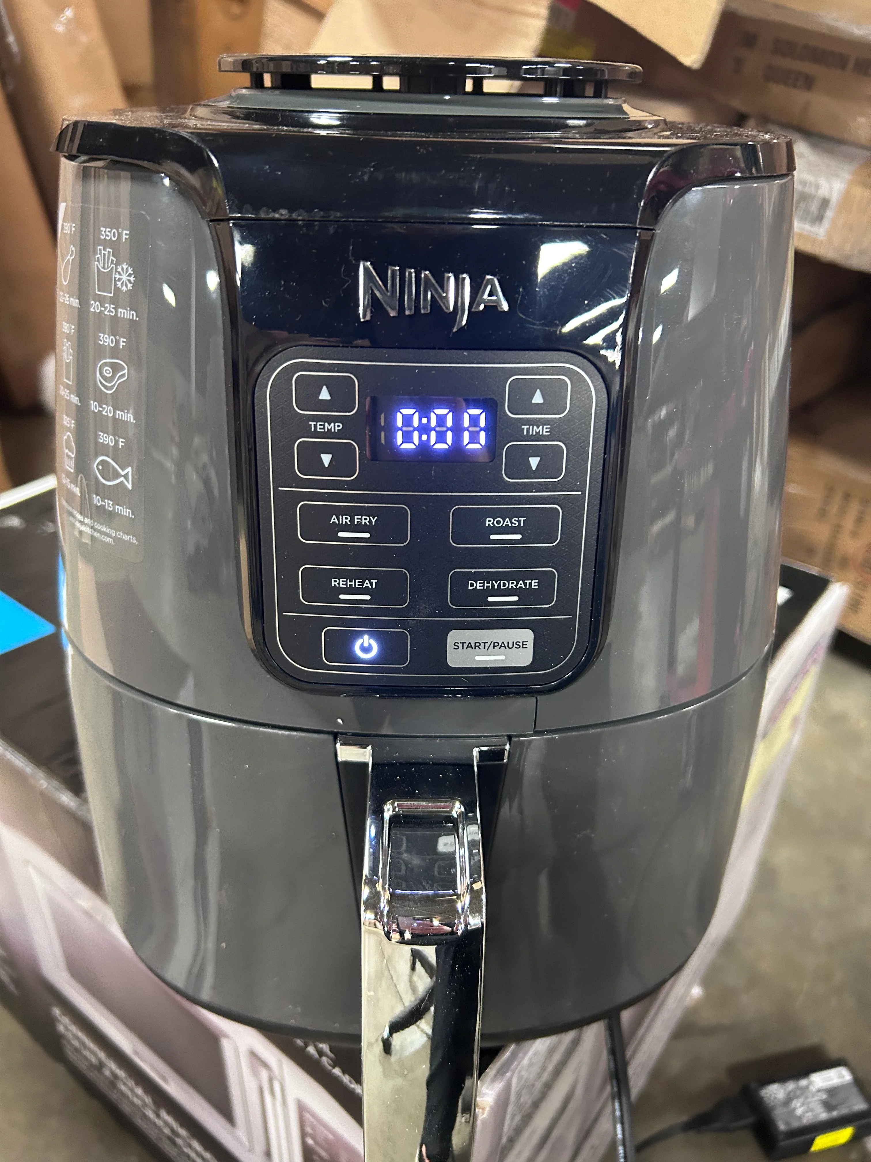 Air Fryer - Black Digital Control, Dishwasher-Safe - Image 9
