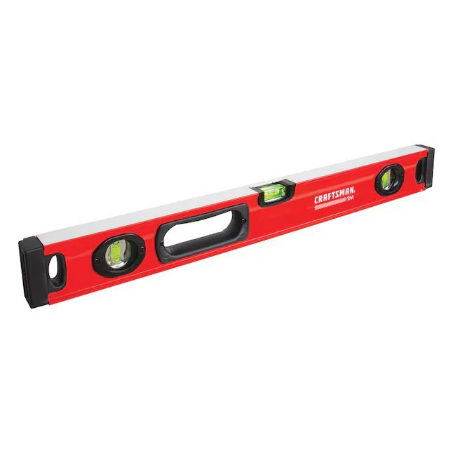 Aluminum 3 Vial Box beam level