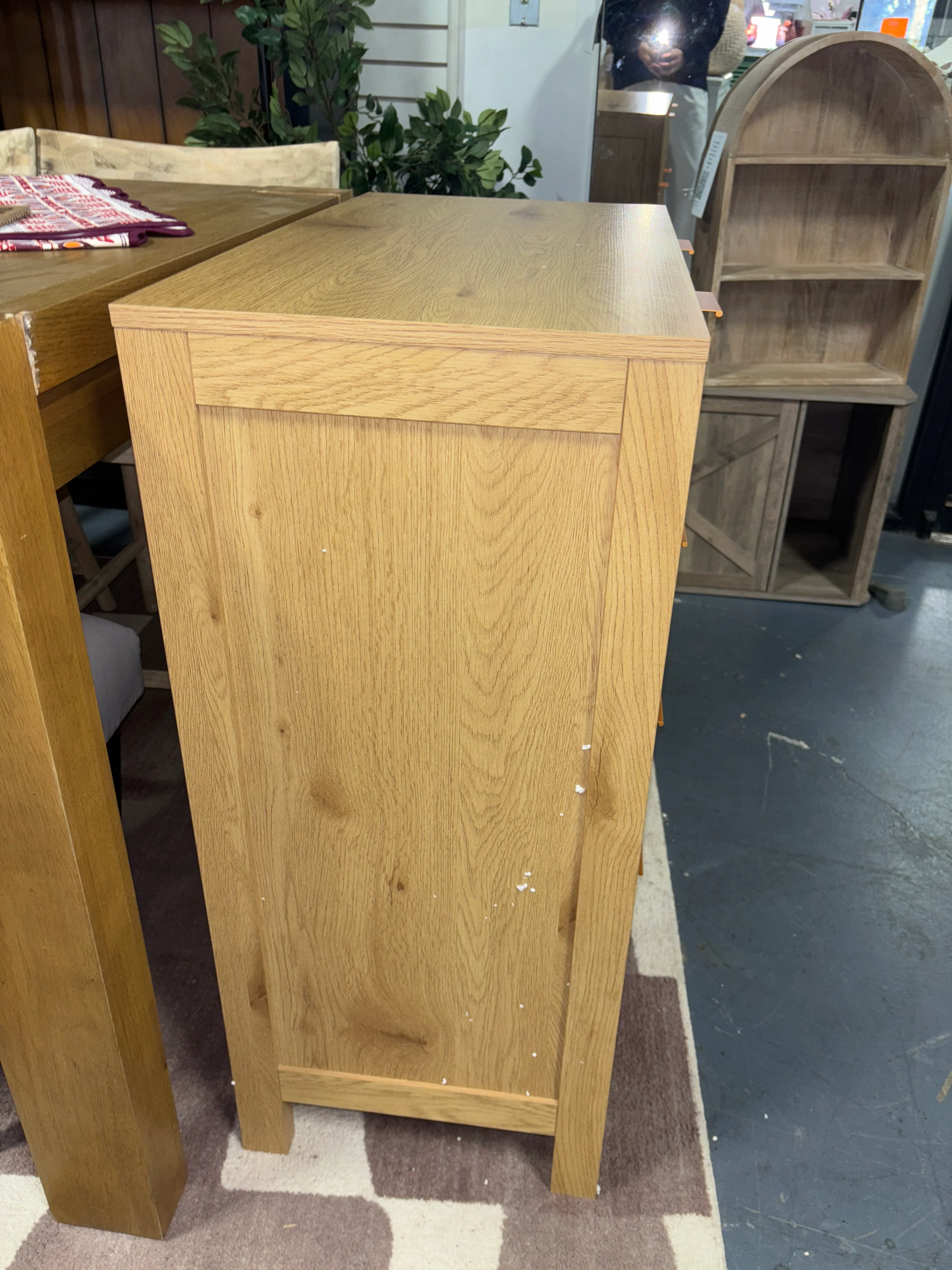 Aspatria 4 Drawer Dresser - Natural SHOWROOM ITEM - Image 3