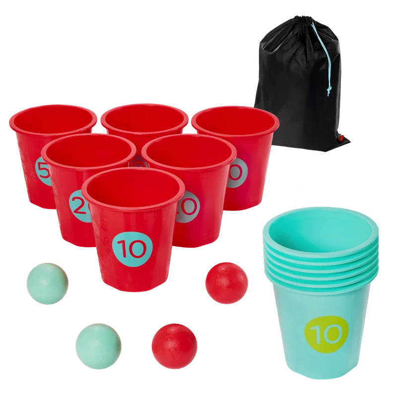 Toss & Topple Buckets