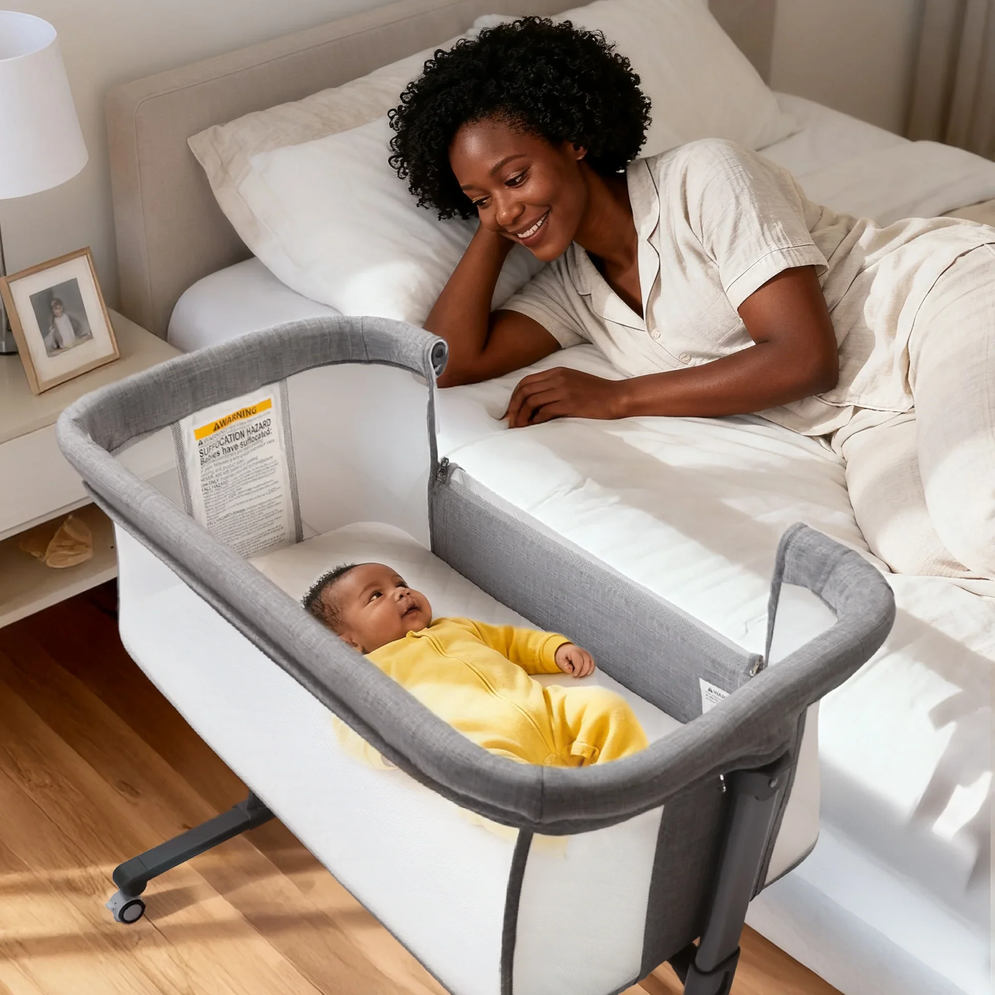 Baby Bassinet with Wheels - Image 5