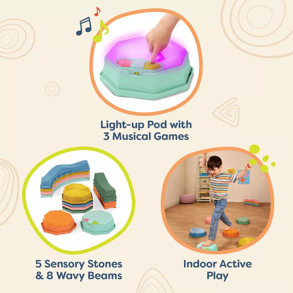 Balance Beams – Balance & Groove Set Balance Board with Music & Lights - Image 3