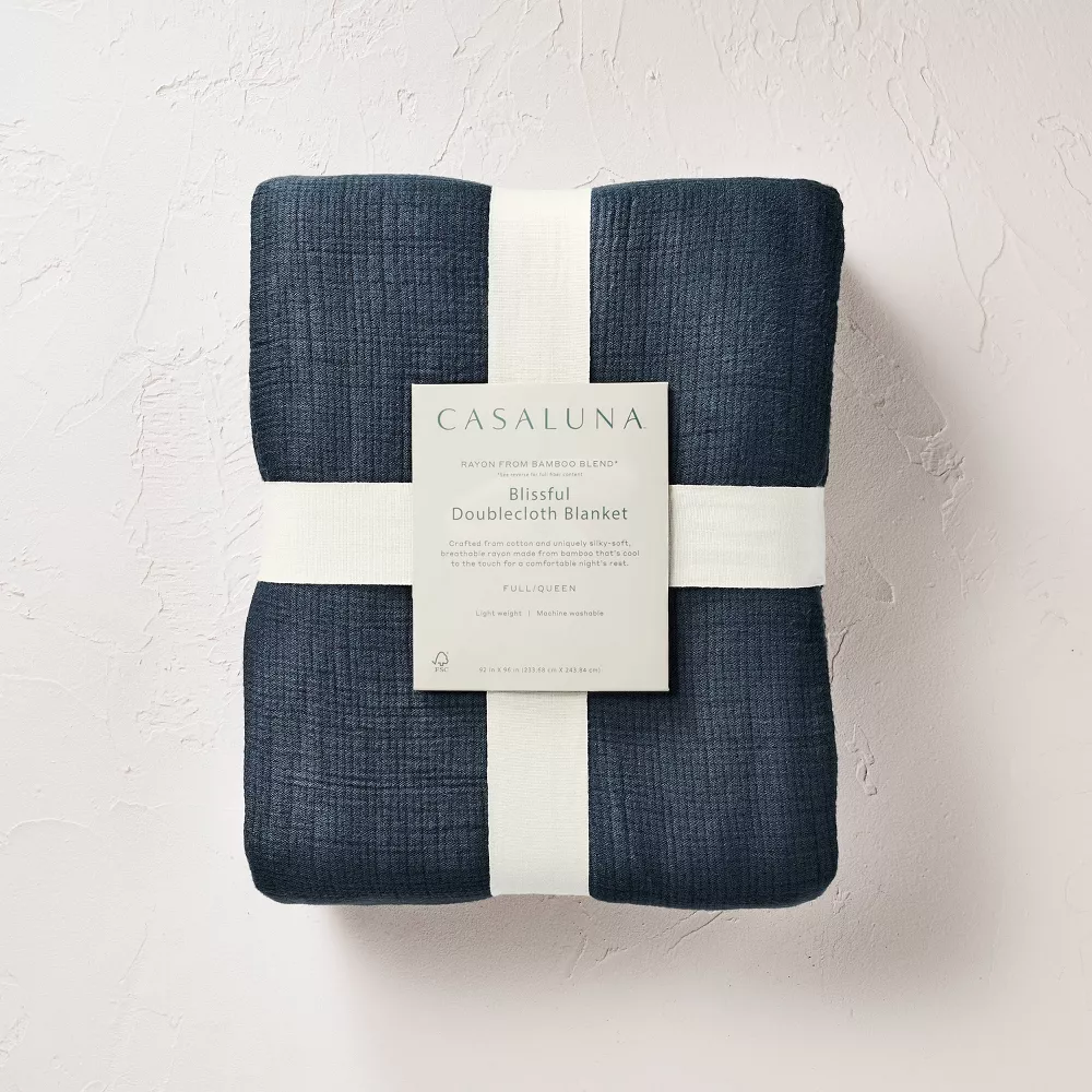 Bamboo Matelasse Blanket - King
