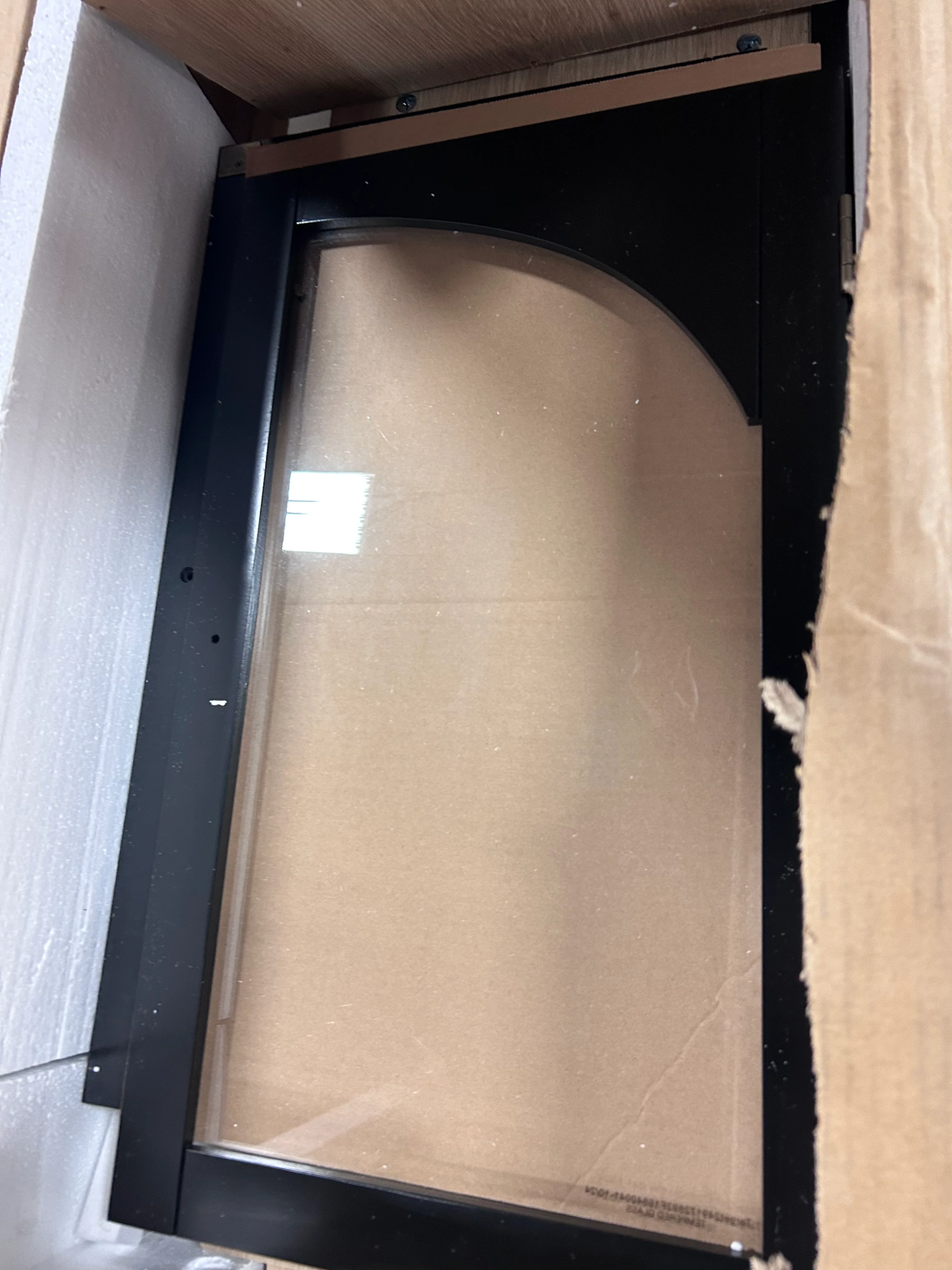 Bedford 2 Door Accent Cabinet Black, - Image 6