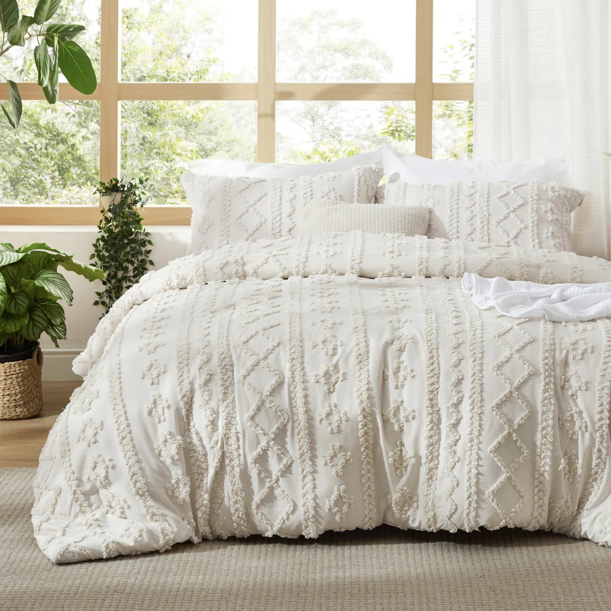 Bedsure Boho Duvet Cover Queen