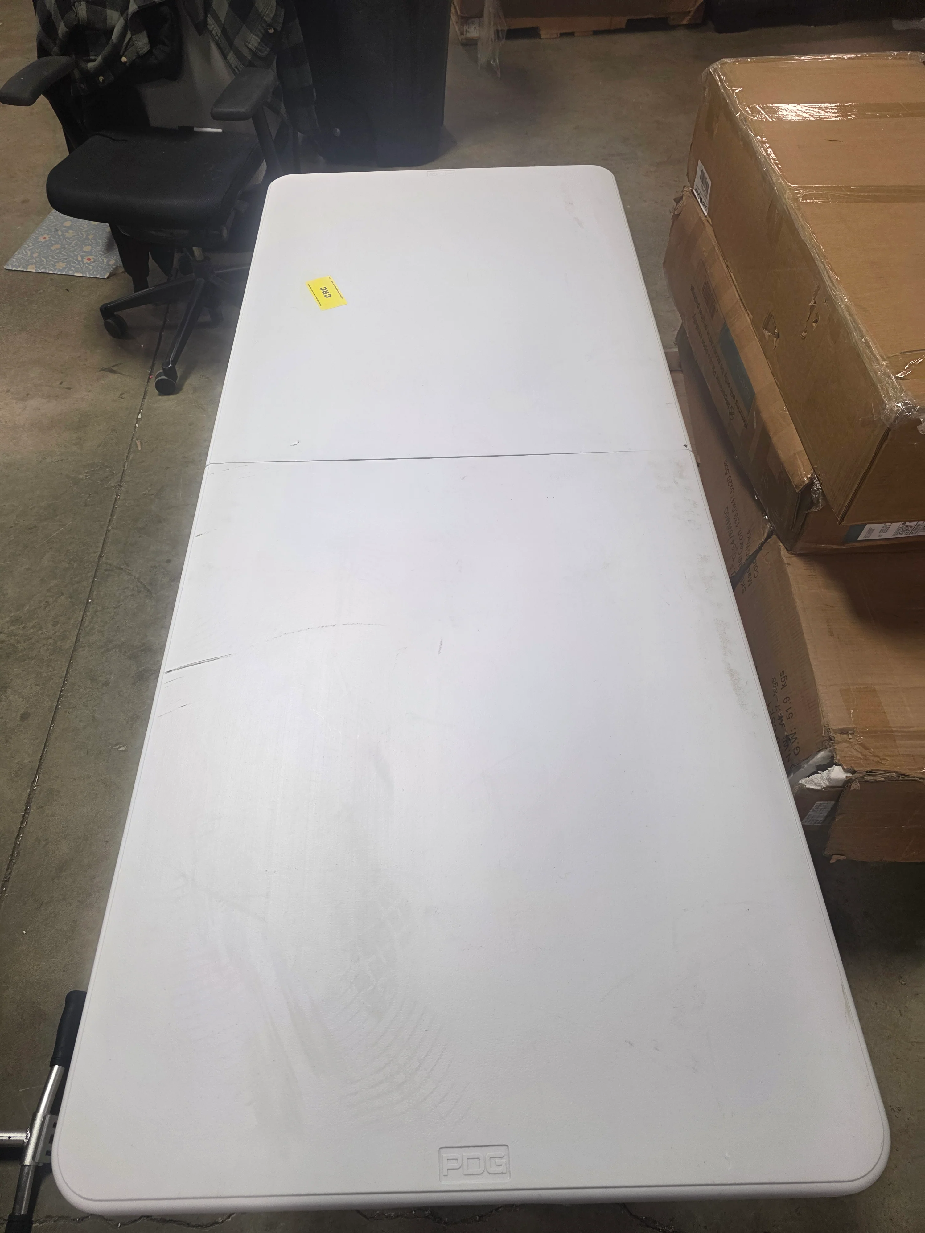 Bi-Fold Blow-Molded Plastic Table - Image 7