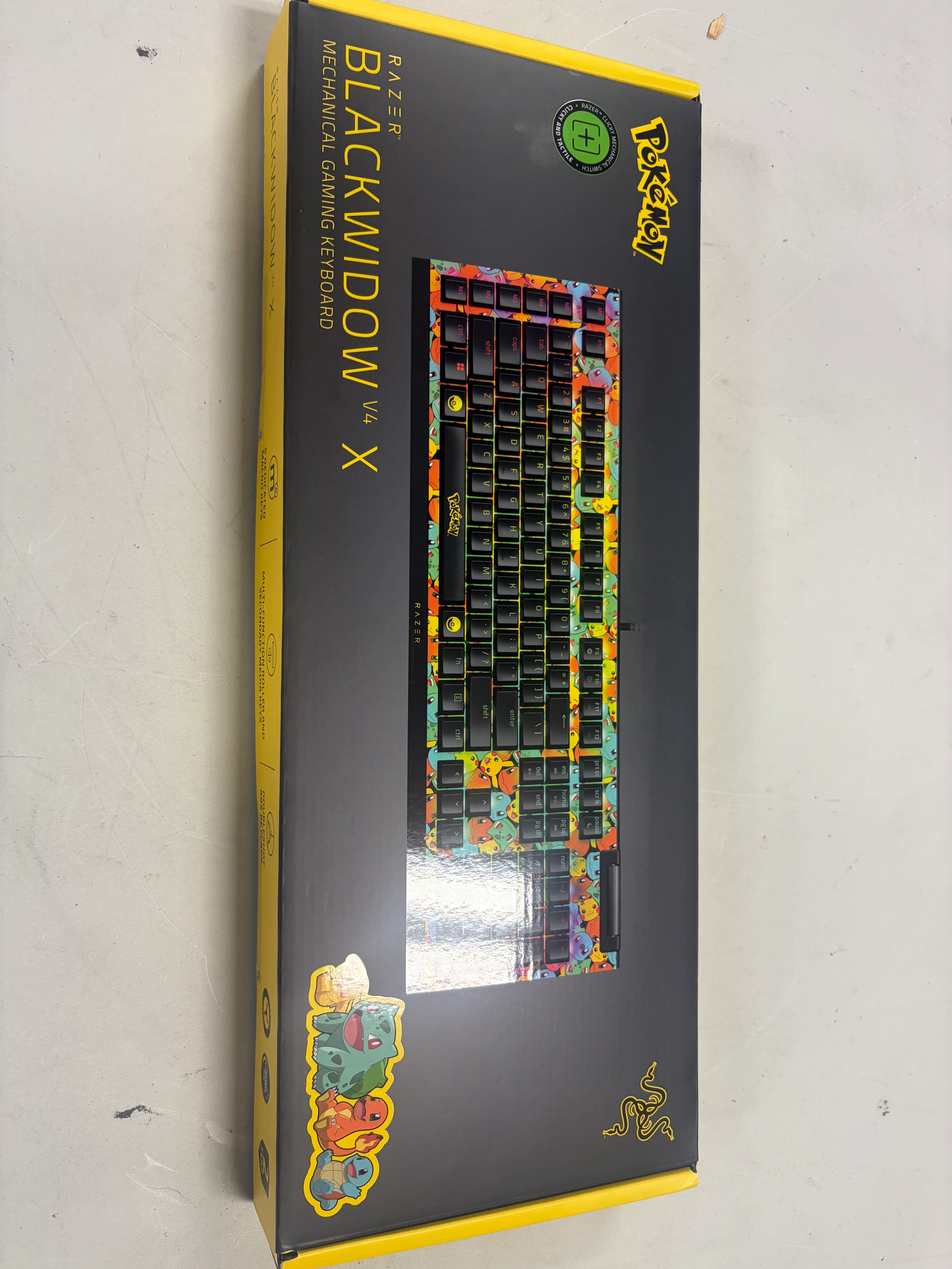 BlackWidow V4 X Mechanical Gaming Keyboard: Green Switches Tactile & Clicky - Image 6