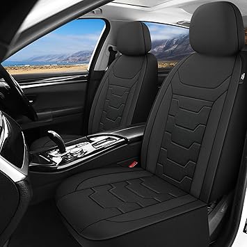 Breathable Car Seat Covers 2 Front Set, 3D Air-Mesh - Image 3