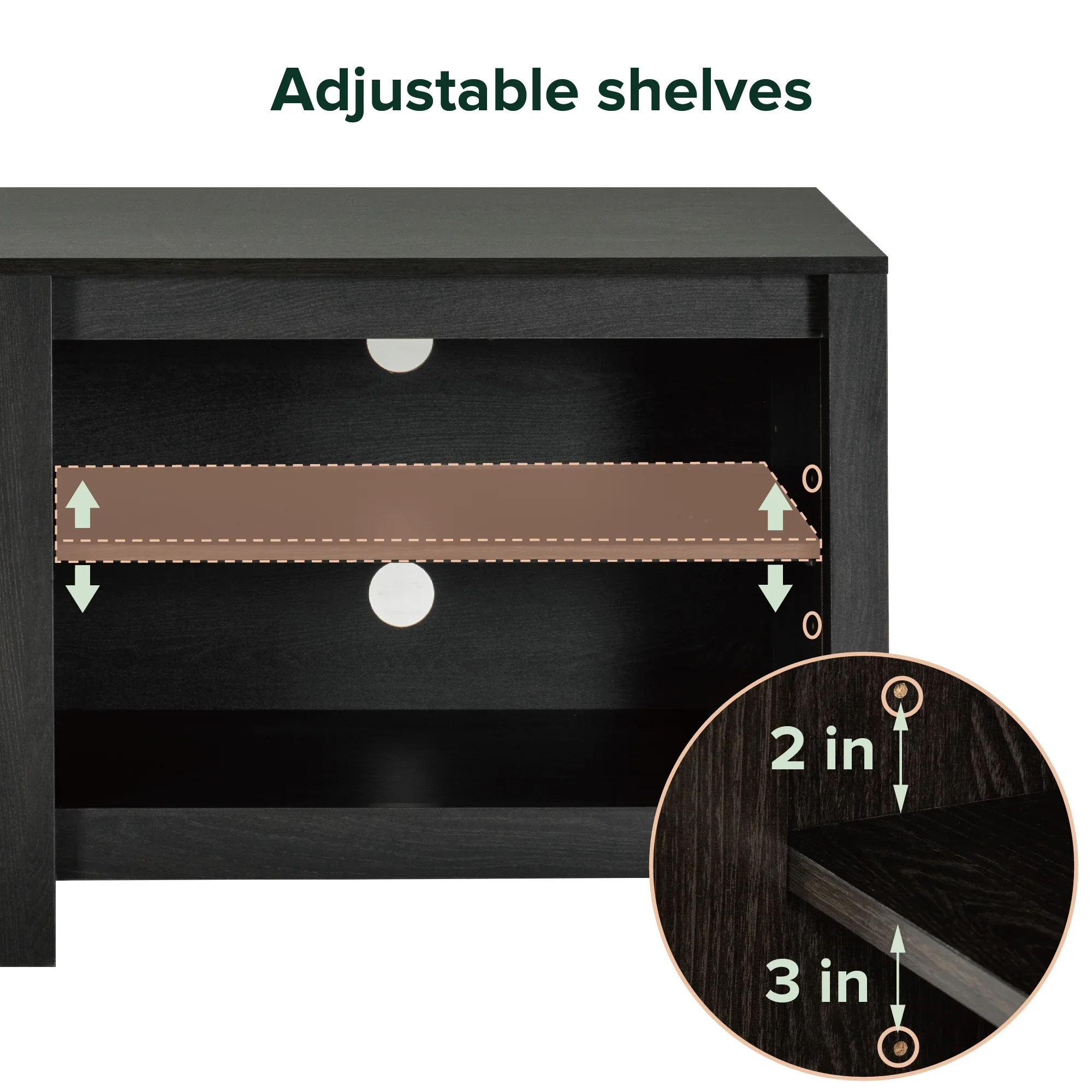Camden TV Stand, Espresso - Image 4