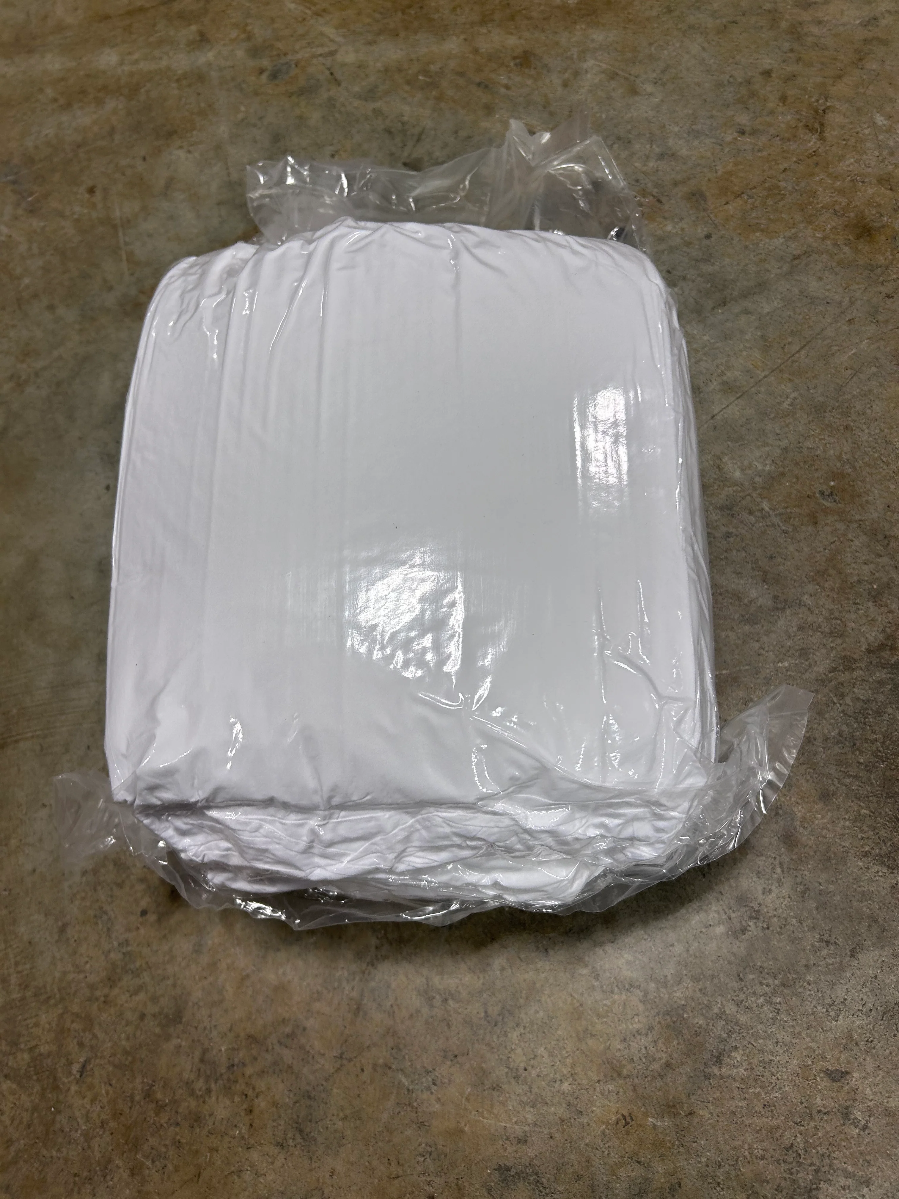 Comforter Full Size Set White, 3 Pieces Ruffle - Image 6