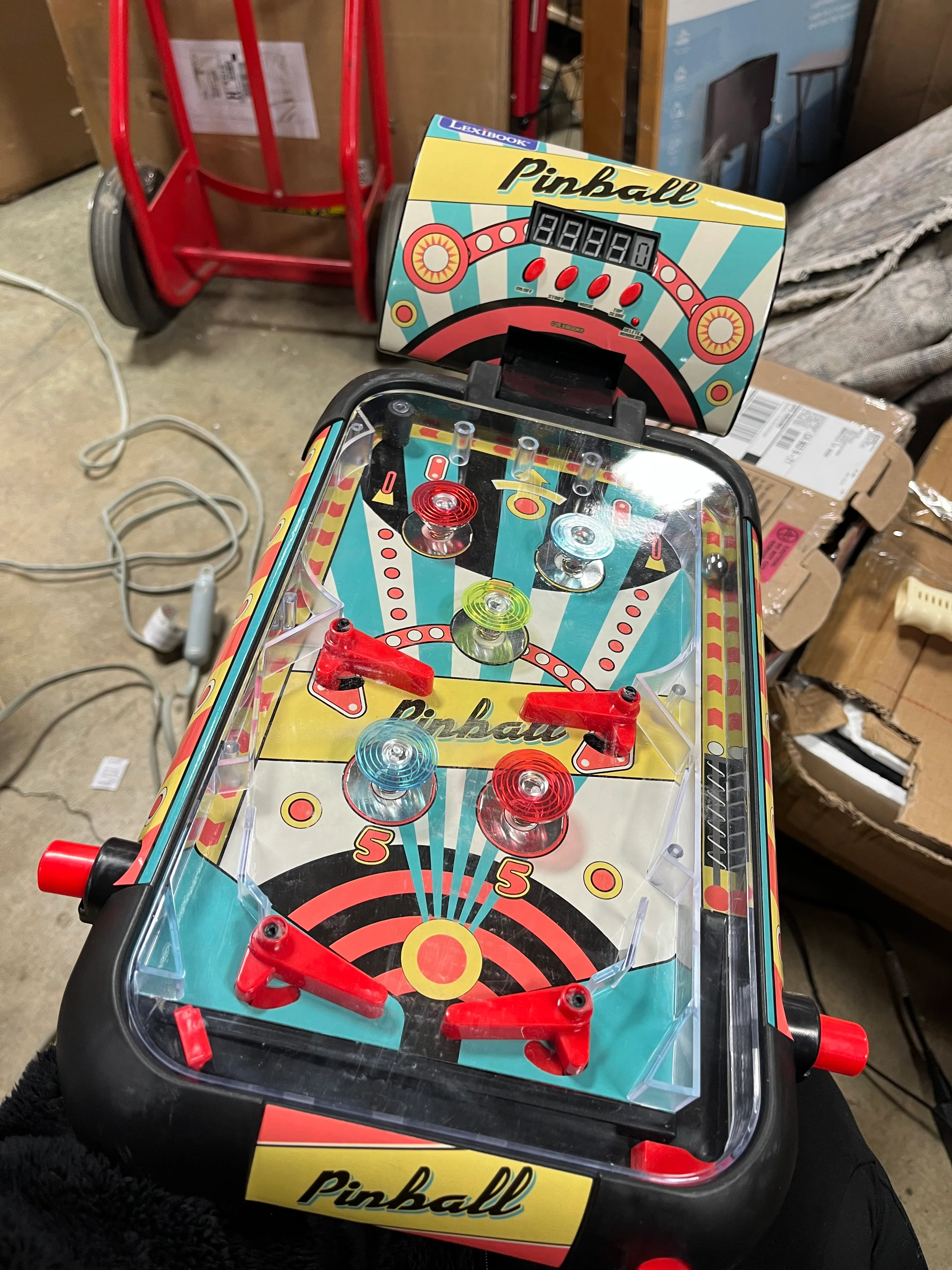 Compact Digital Electronic Pinball Machine, - Image 8