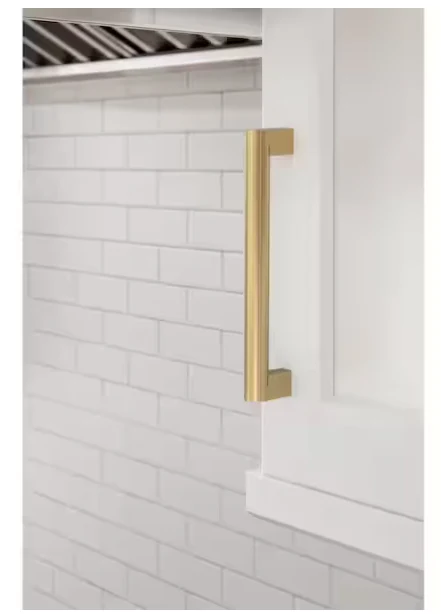Composite Modern Champagne Bronze Bar Cabinet Pull Set of 10 - Image 4