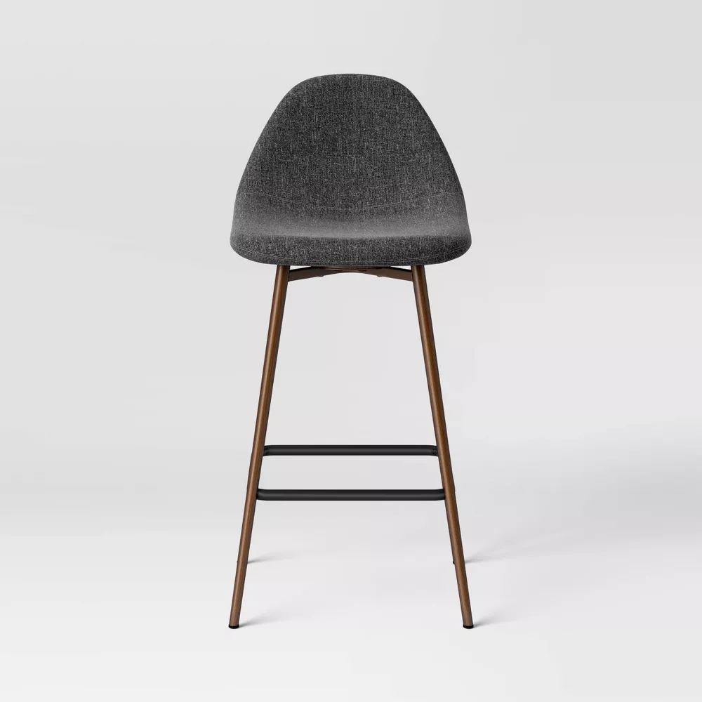 Copley Counter Height Barstool Dark Gray - Image 3