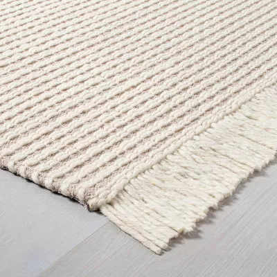 Textured Stripe Area Rug - Image 3