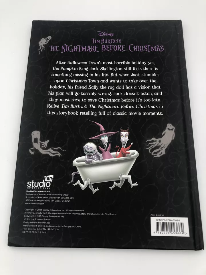 Tim Burton’s The Nightmare Before Christmas Gift Book - Image 5