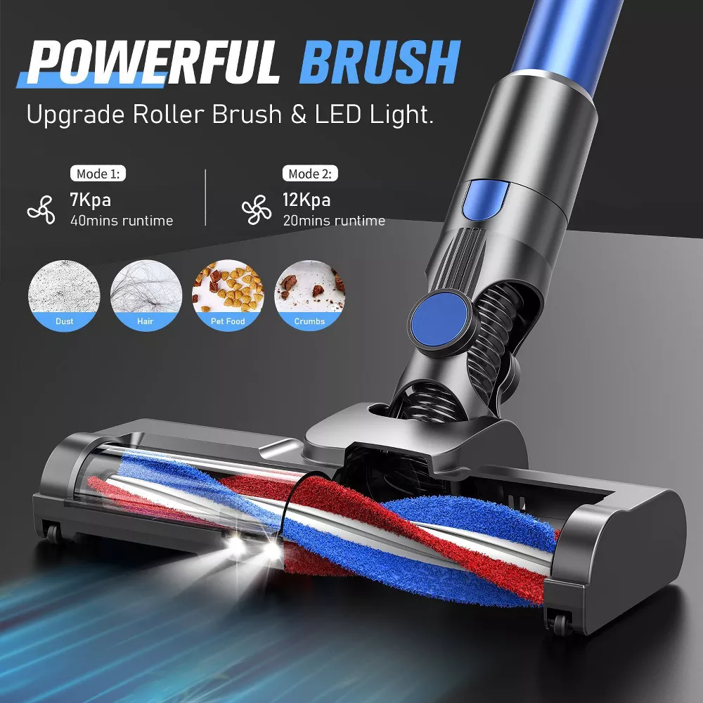 Cordless Stick Vacuum Cleaner, Rechargeable Vacuum Cleaner - Image 4