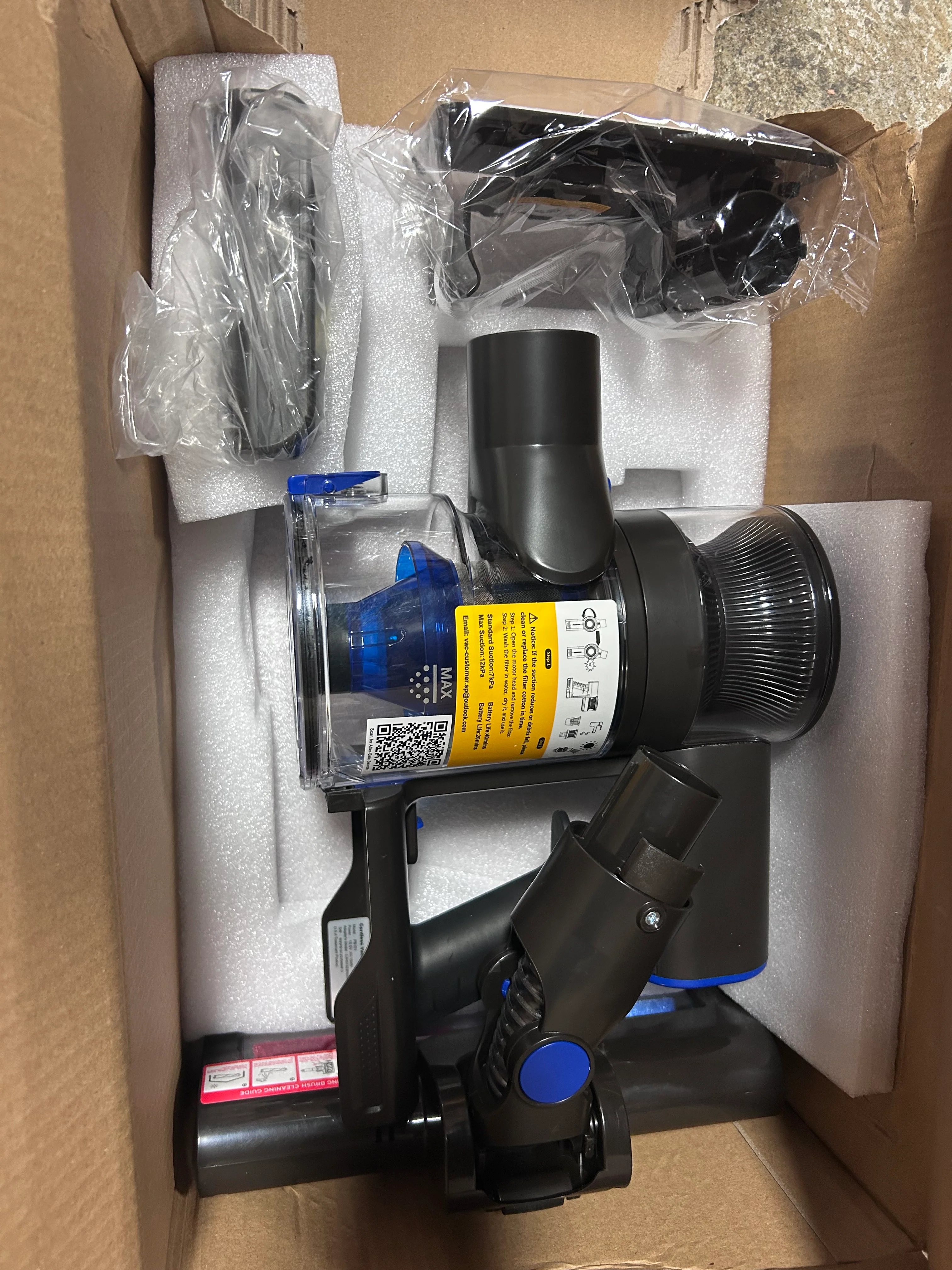 Cordless Stick Vacuum Cleaner, Rechargeable Vacuum Cleaner - Image 6