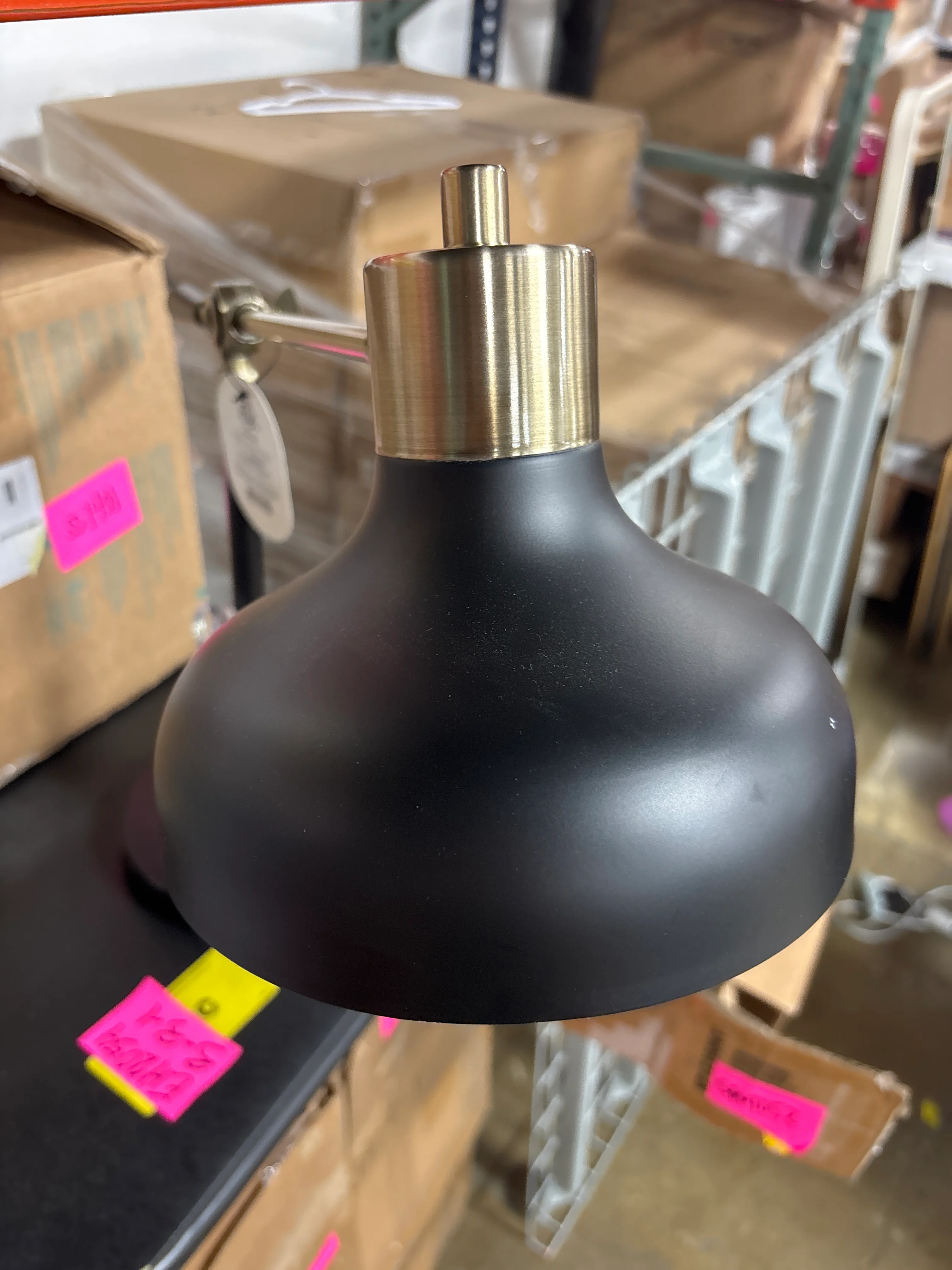 Crosby Schoolhouse Desk Lamp Black SHOWROOM ITEM - Image 4