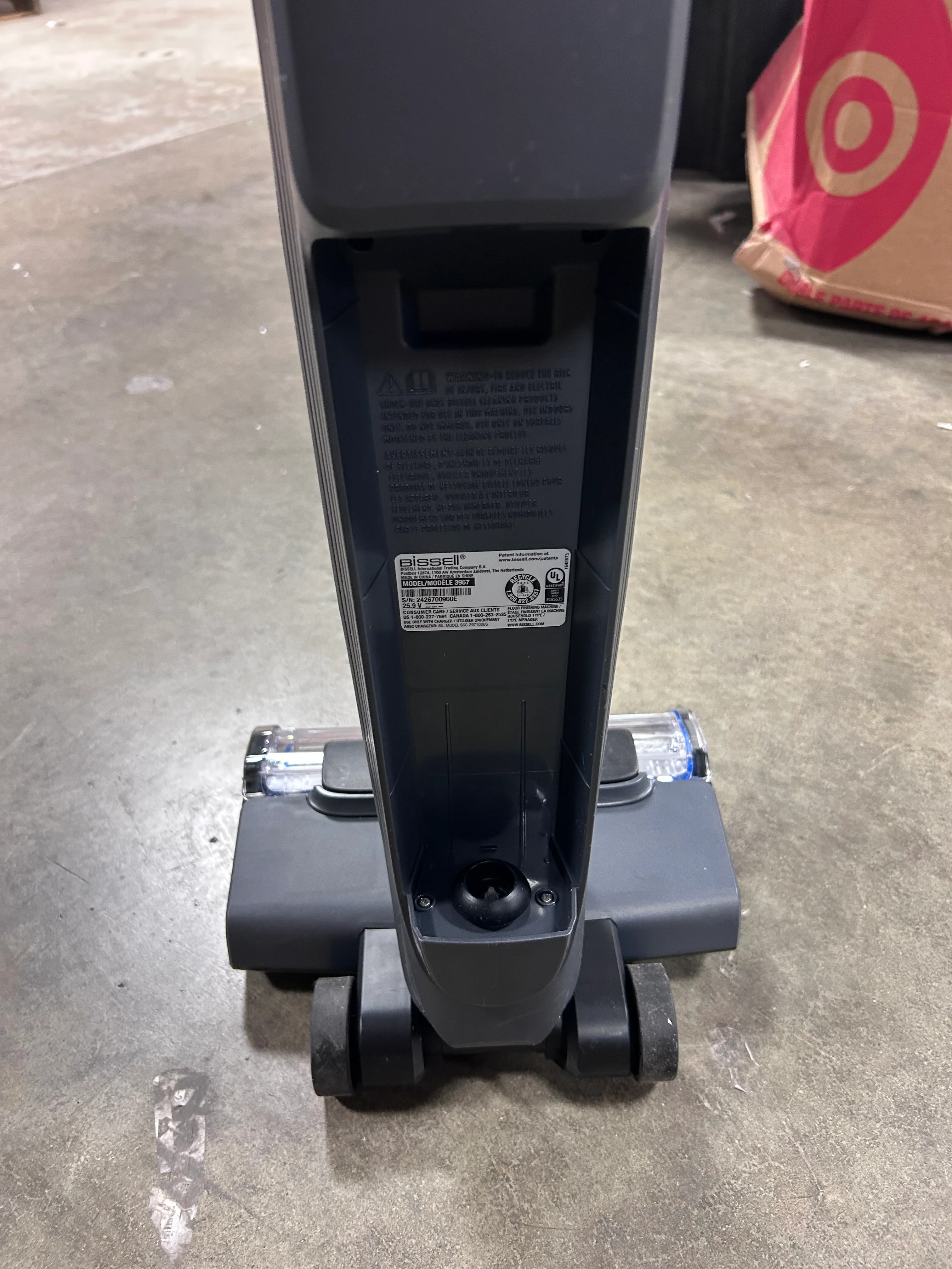 CrossWave OmniFind Wet Dry Vacuum Gray: Cordless, Pet Hair Pick Up, Lithium Ion Battery, 25 Min Run Time, - Image 7
