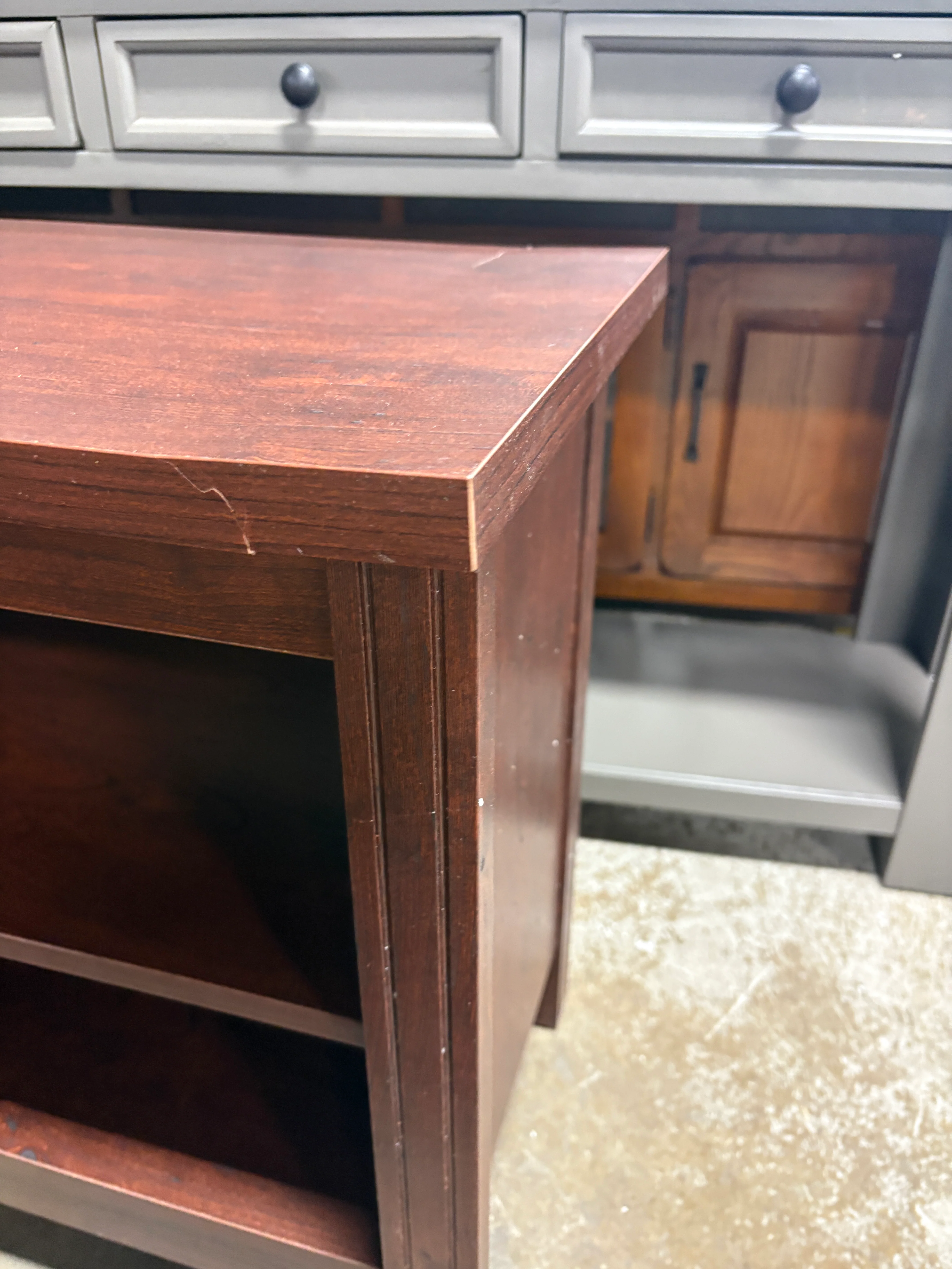 Darsy Unfinished TV Stand for TVs up to 75" SHOWROOM ITEM - Image 5