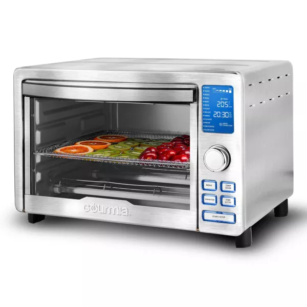 Digital Stainless Steel Toaster Oven Air Fryer – Stainless Steel - Image 2