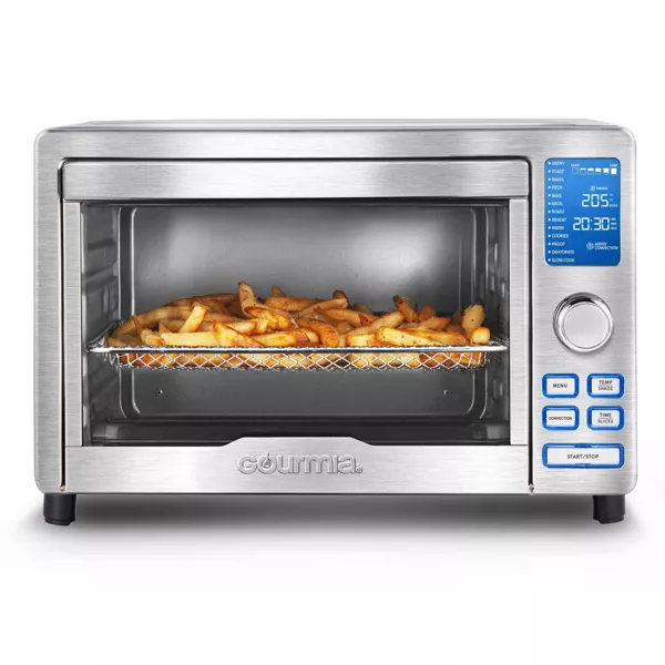 Digital Stainless Steel Toaster Oven Air Fryer – Stainless Steel - Image 3