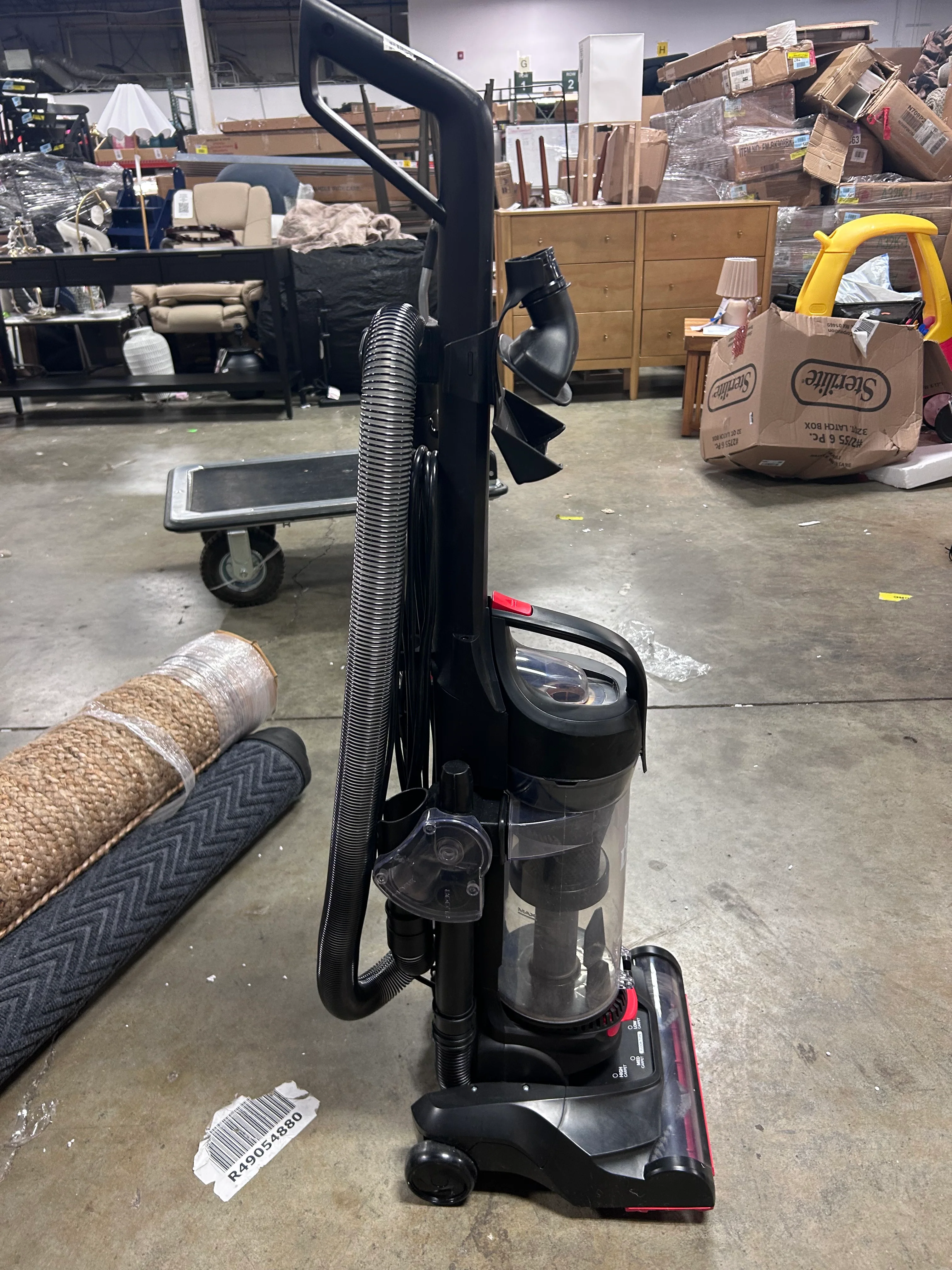 Multi Surface Total Pet Plus Upright Bagless Vacuum Cleaner Machine, Black - Image 9