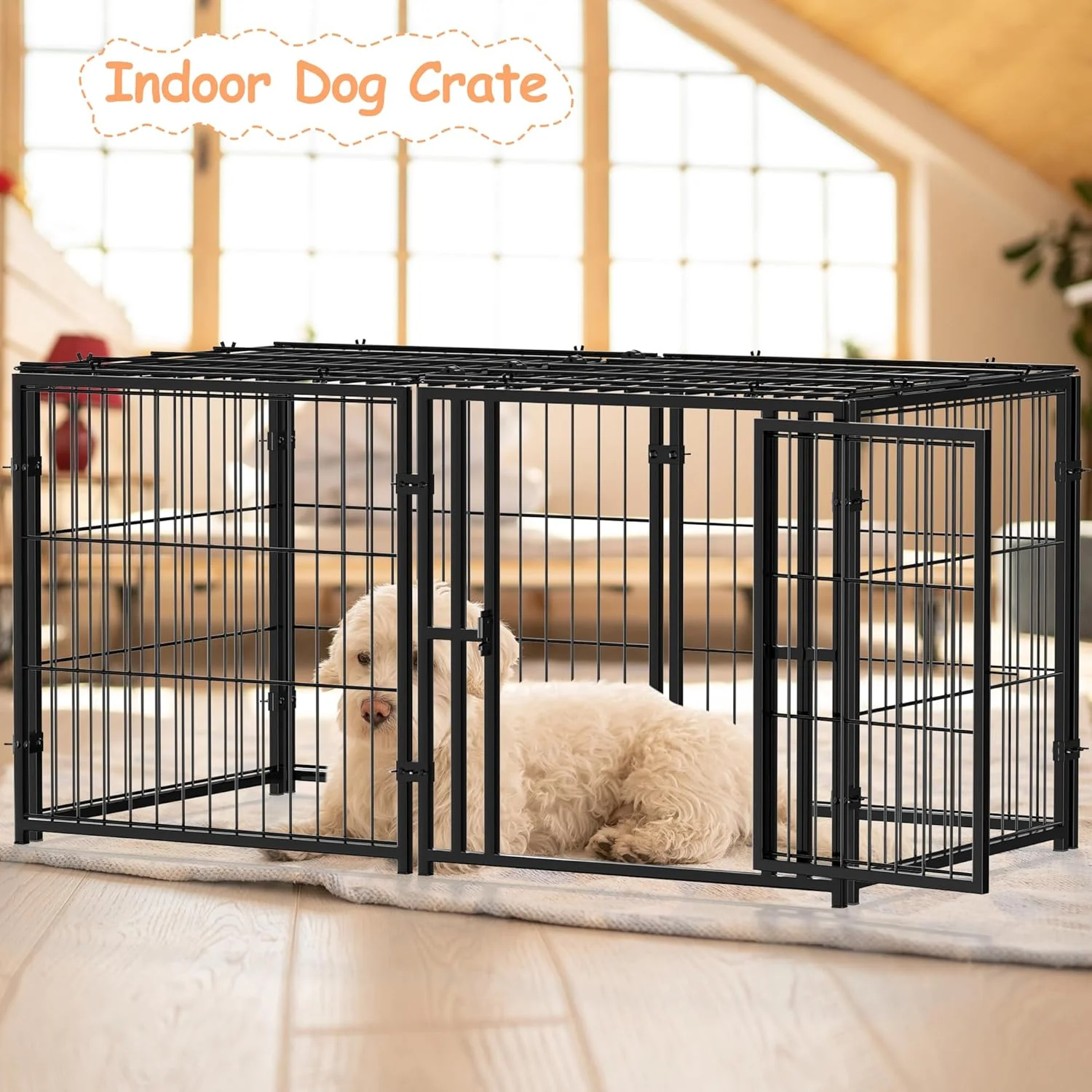 Dog Crate Small Dog Kennel Dog House Indoor - Image 4