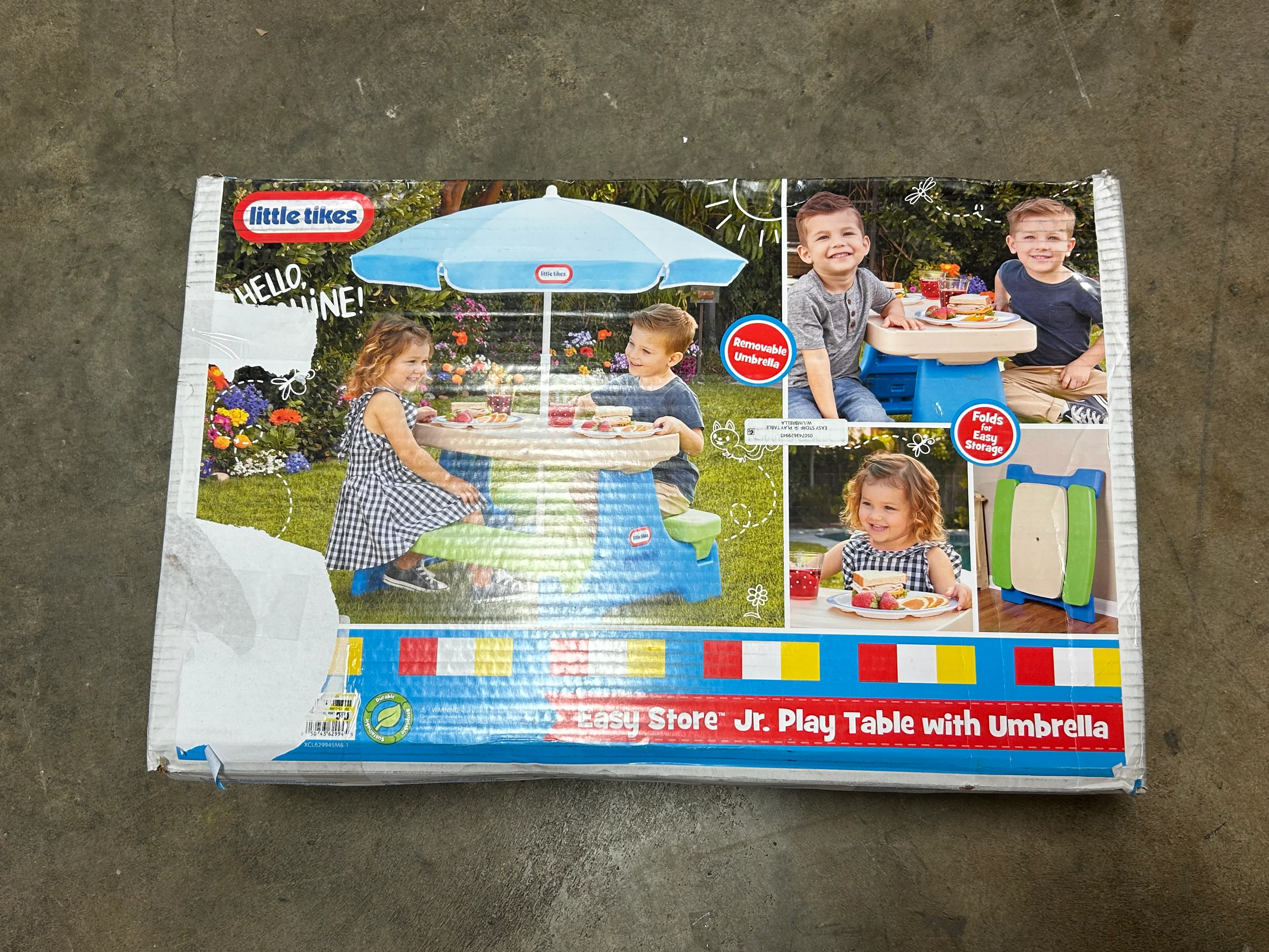 Easy Store Jr. Play Table with Umbrella - Image 7
