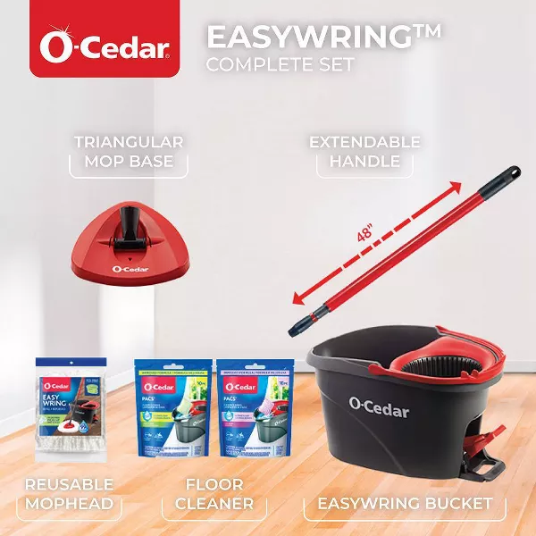 EasyWring Spin Mop System - Citrus/Lavender - 20ct - Image 3