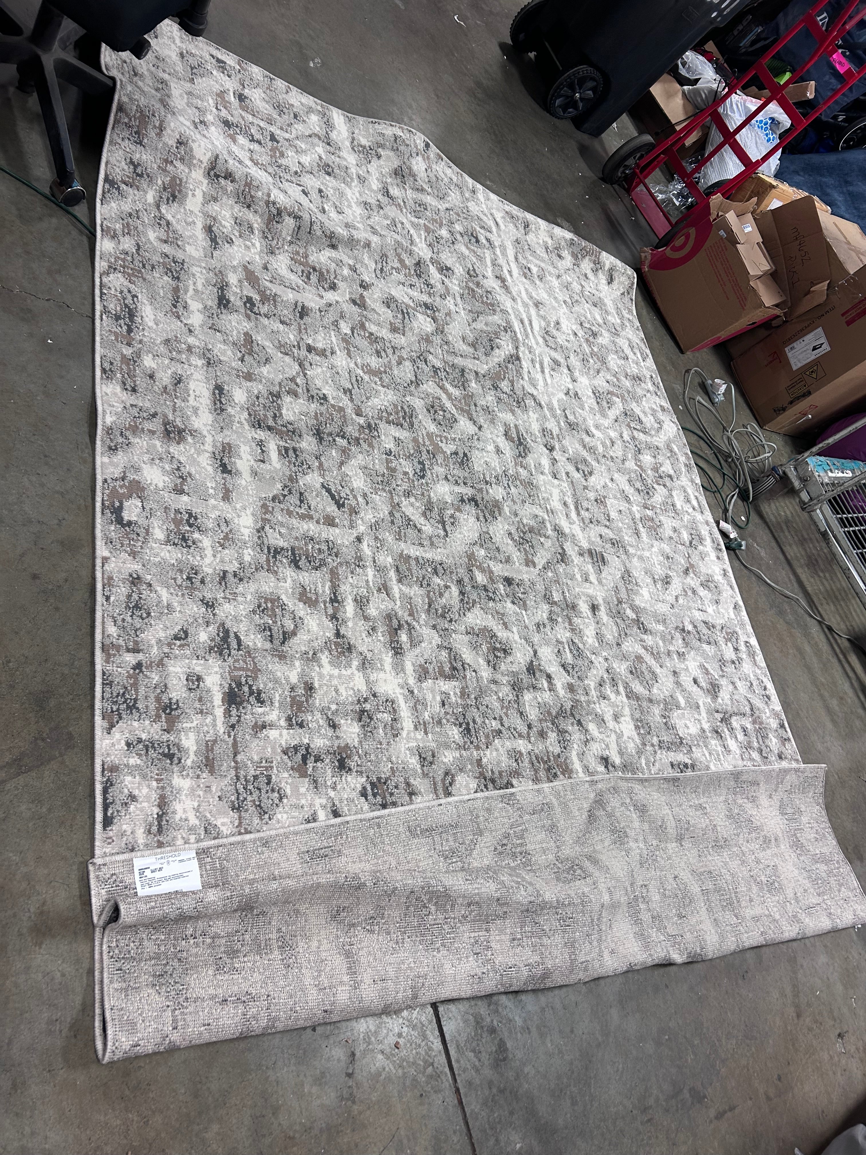 Eliot Geo Area Rug Tan/Beige/Gray 7'x10', - Image 7