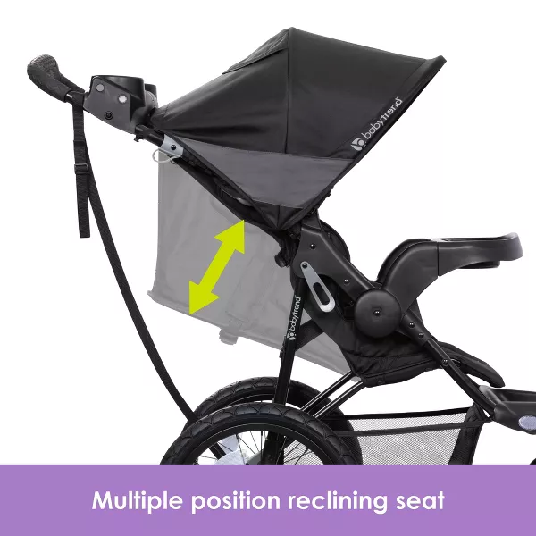 Expedition Plus Jogger with LED Safety Light - Madrid Black - Image 5