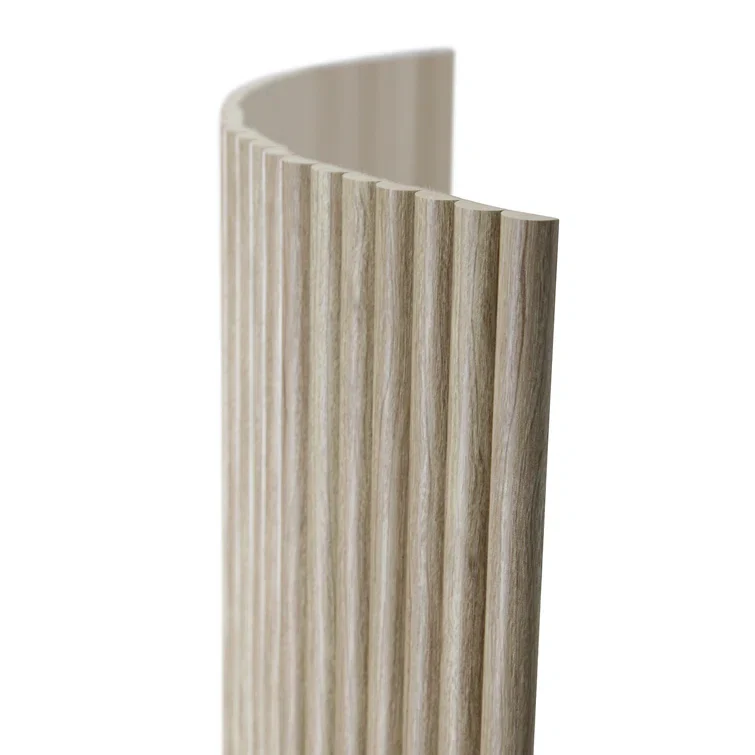 Flexible Fluted Semi-Circle Wood Shiplap Wall Paneling, 3D For Interior Wall Décor - Image 2